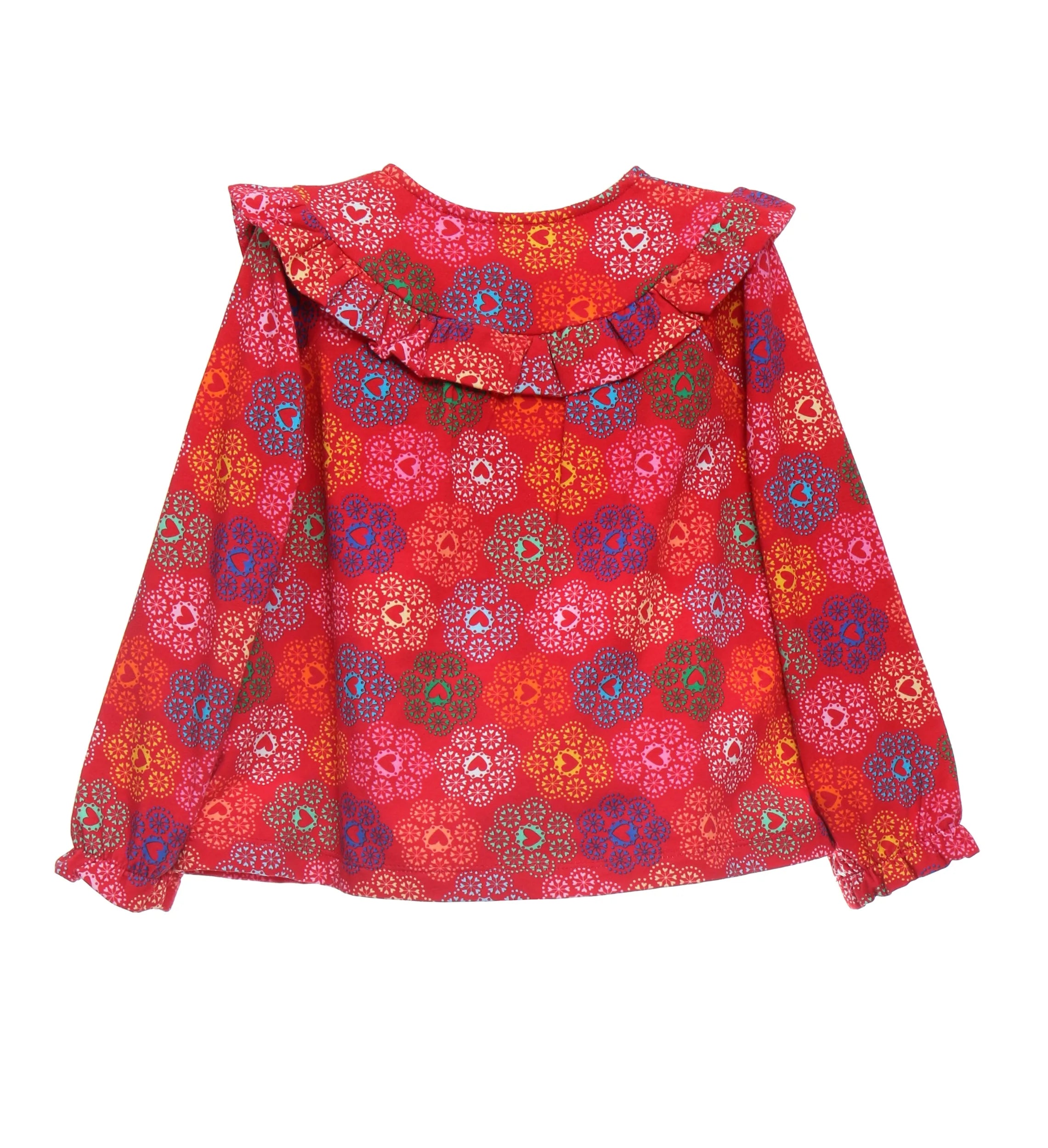 CAMISETA ESTAMPADA ARBOLES COLORES