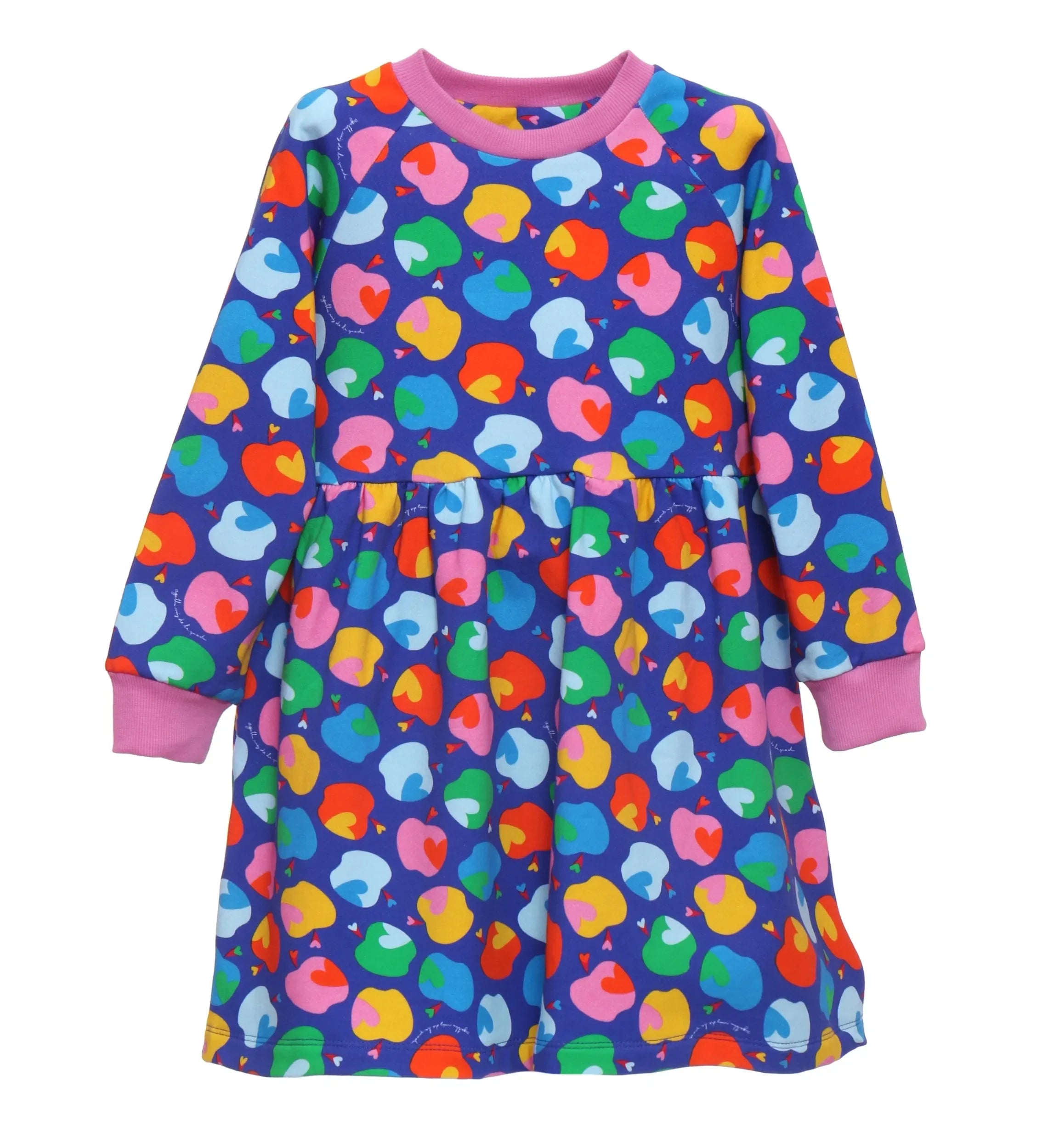 VESTIDO FRUNCE CINTURA ESTAMPADO MANZANAS - Agatha Ruiz de la Prada