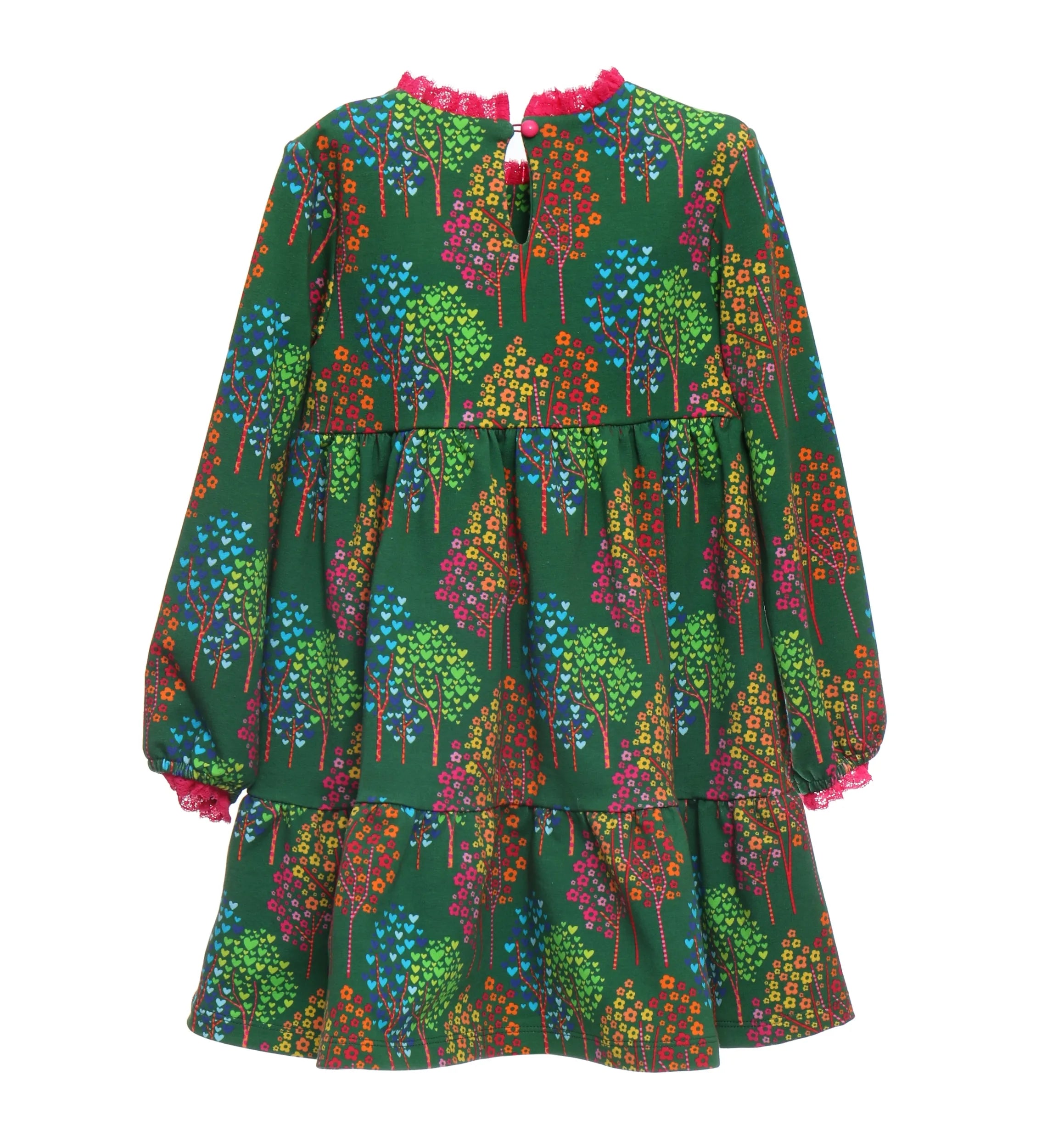 GREEN FOLKTALES DRESS