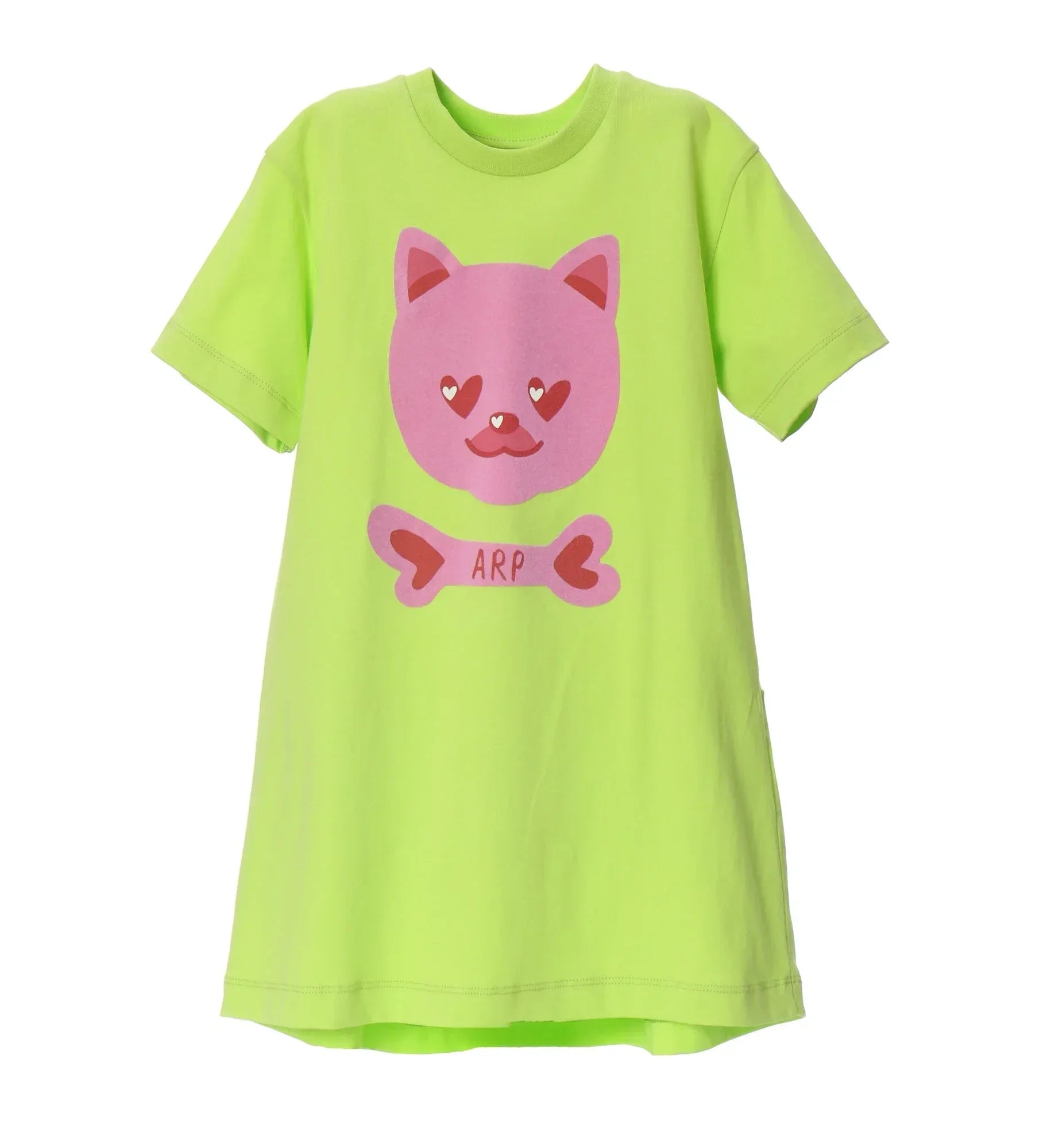 VESTIDO VERDE PERRITO ROSA - Agatha Ruiz de la Prada