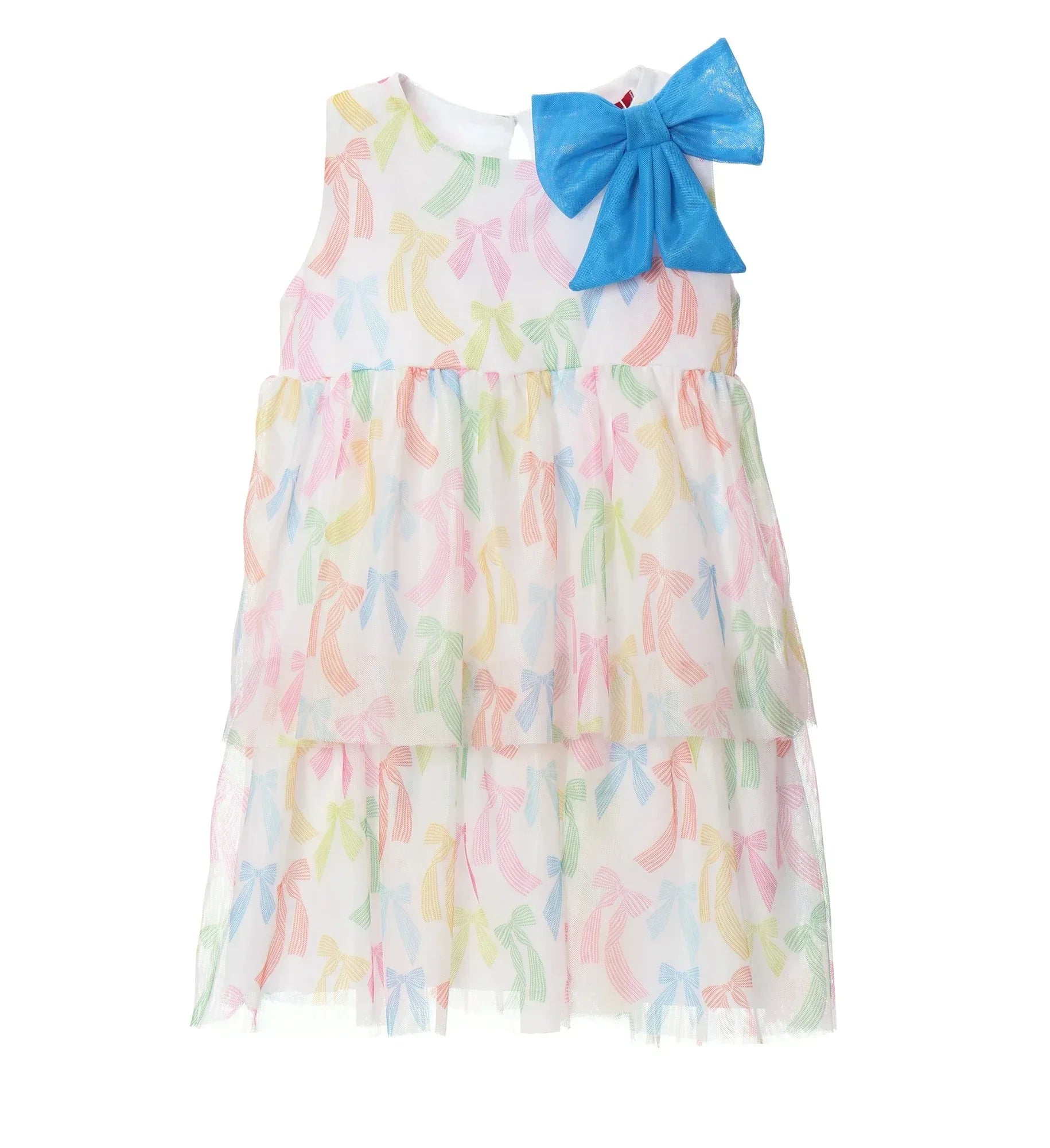 VESTIDO LAZOS DOBLE CAPA - Agatha Ruiz de la Prada