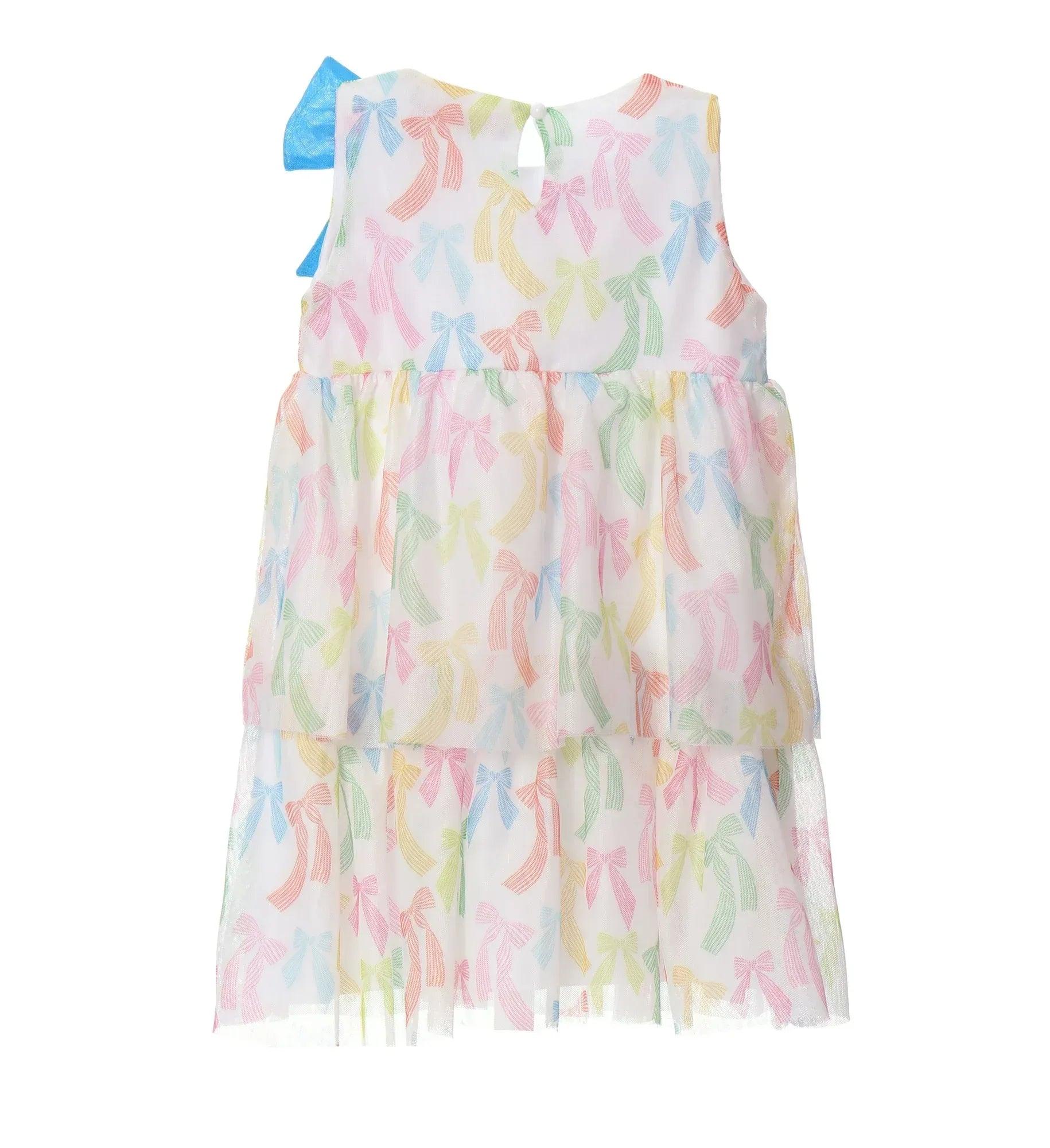 VESTIDO LAZOS DOBLE CAPA - Agatha Ruiz de la Prada