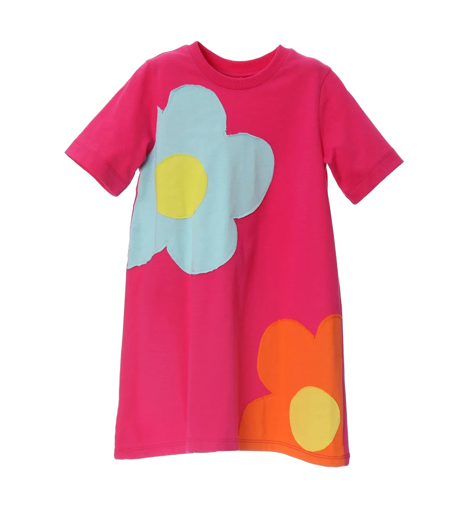VESTIDO 2 FLORES FUCSIA - Agatha Ruiz de la Prada