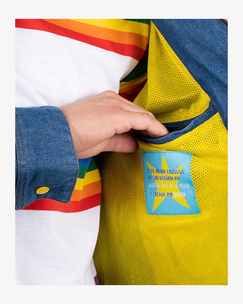 Chaqueta moto estrella