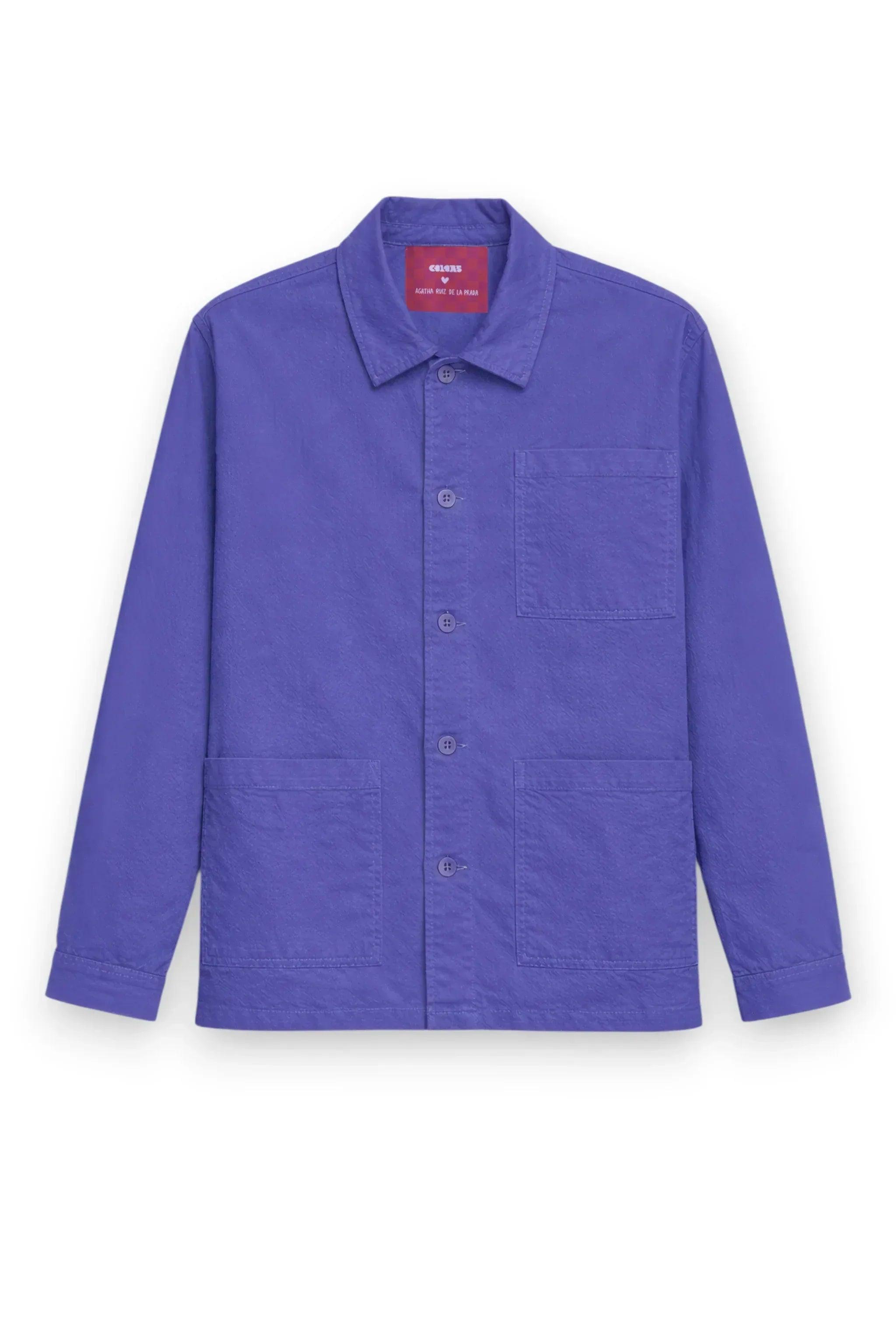 SOBRECAMISA AGATHA X COLORS MORADO - Agatha Ruiz de la Prada