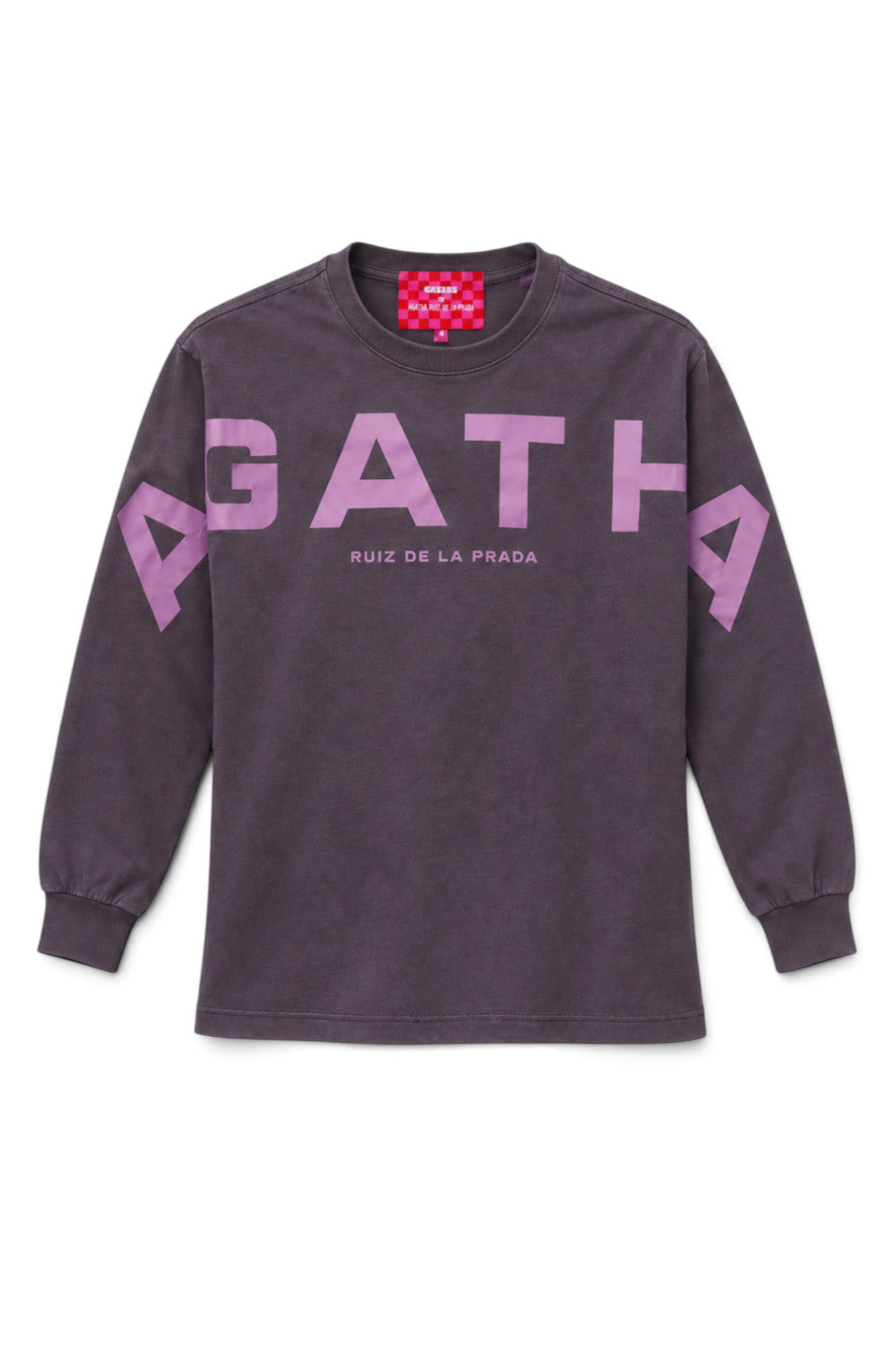 CAMISETA MANGA LARGA AGATHA X COLORS MORADO