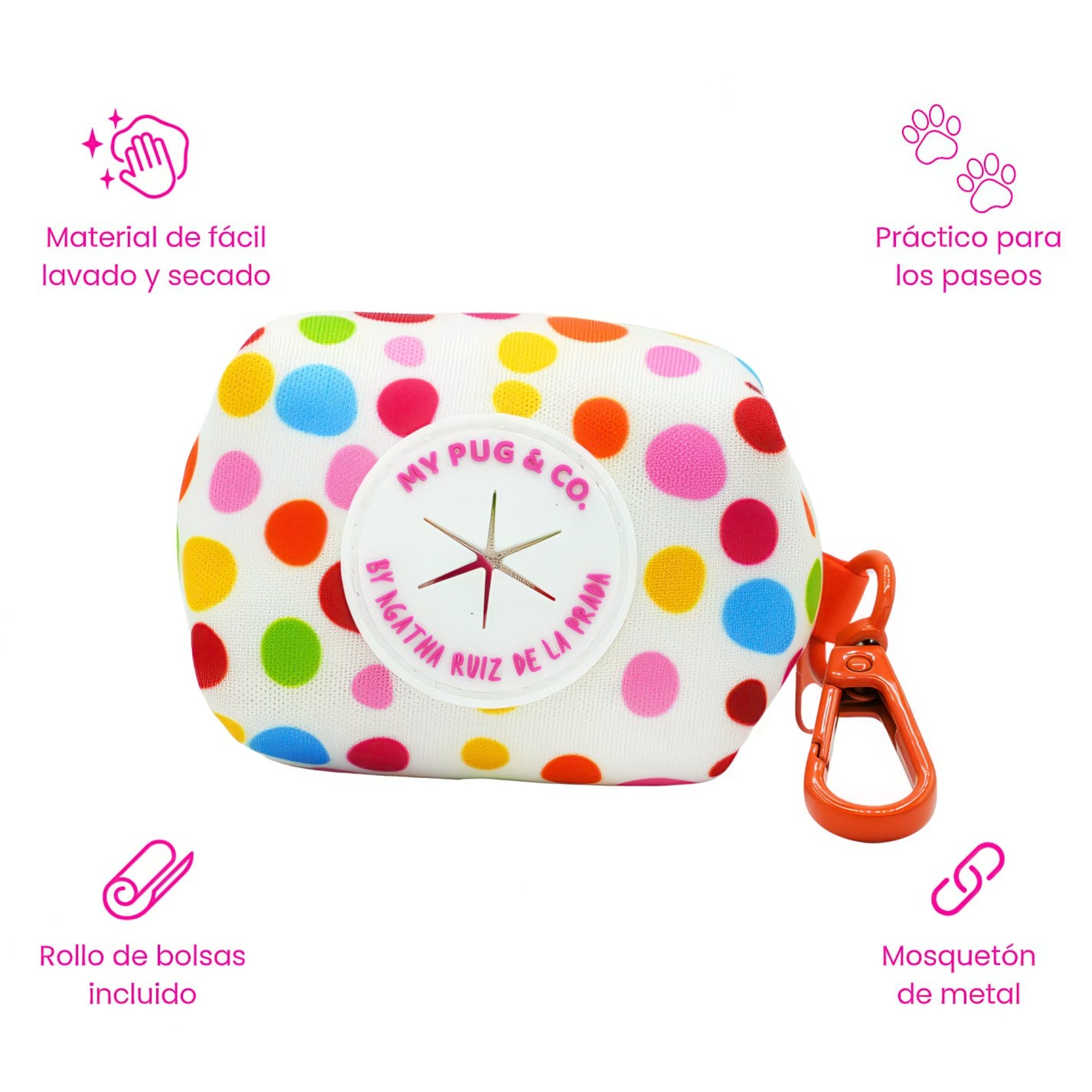 PORTA BOLSAS FIORI POP