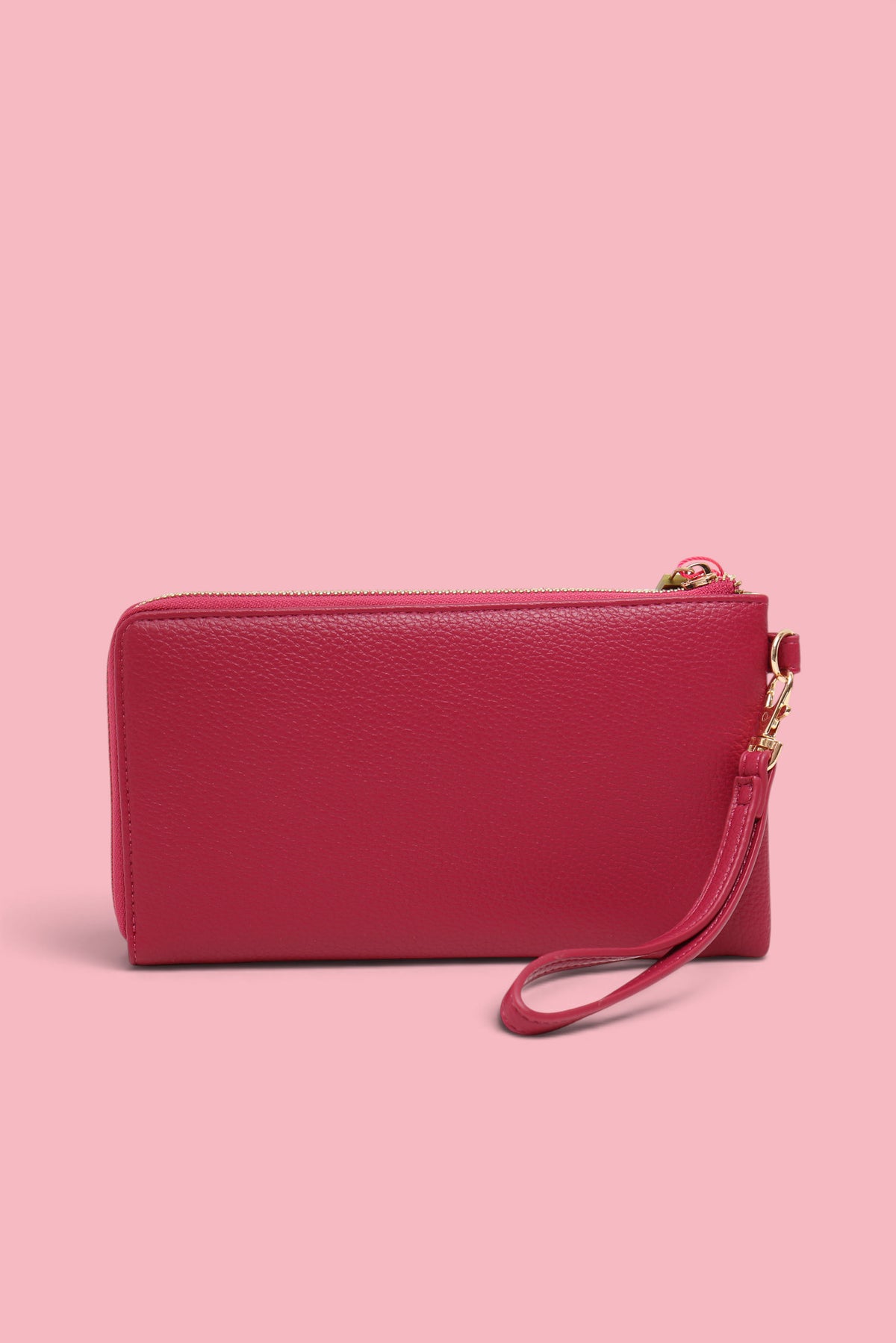 PORTAFOGLIO LOGO FUCSIA