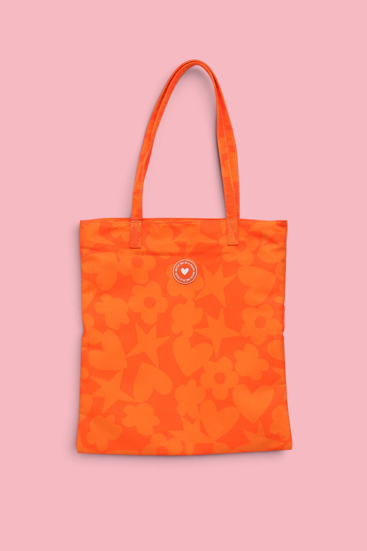 ORANGE ICONS TOTE BAG