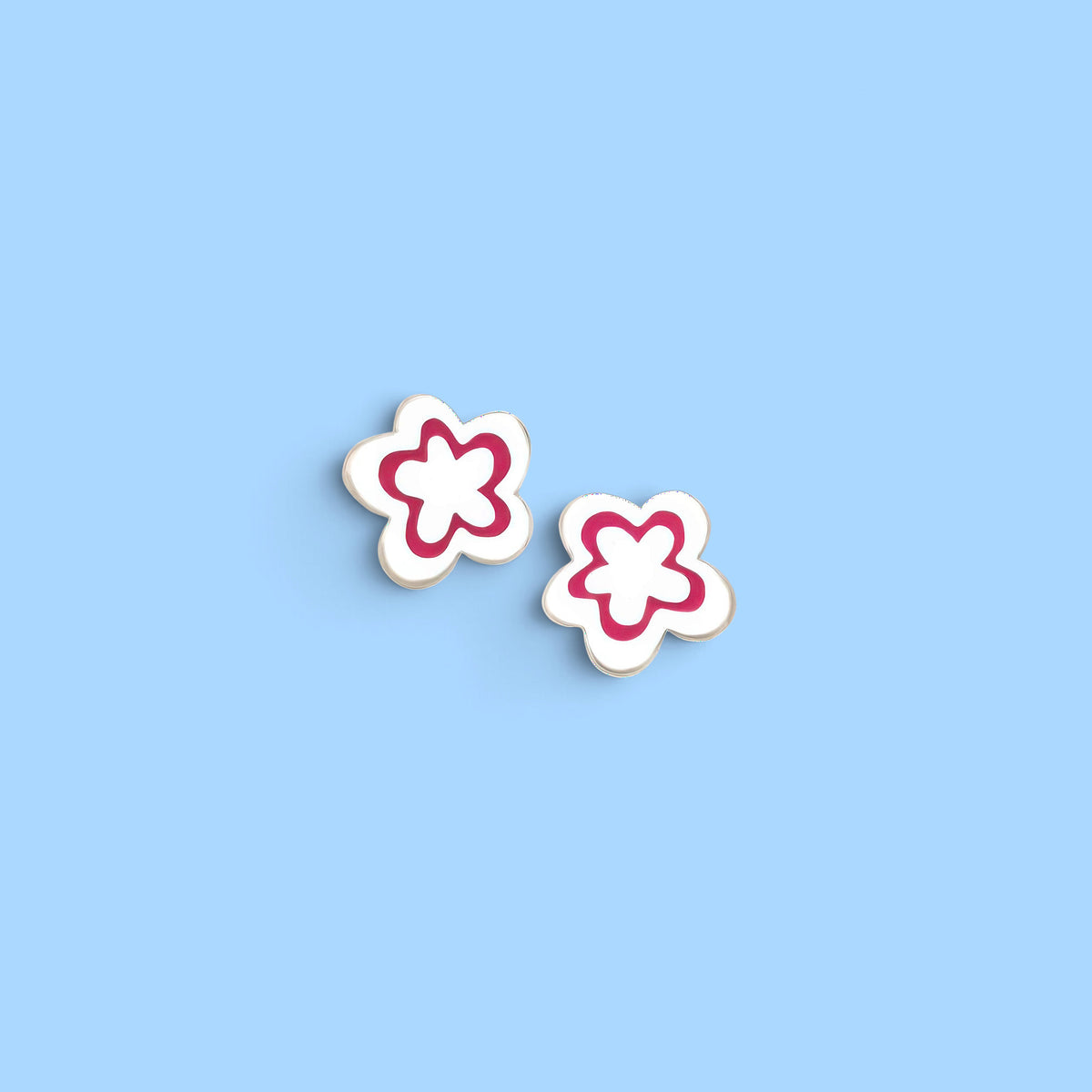 BOUCLES D'OREILLES NUAGE DIVERTISSEMENTS LIGNES