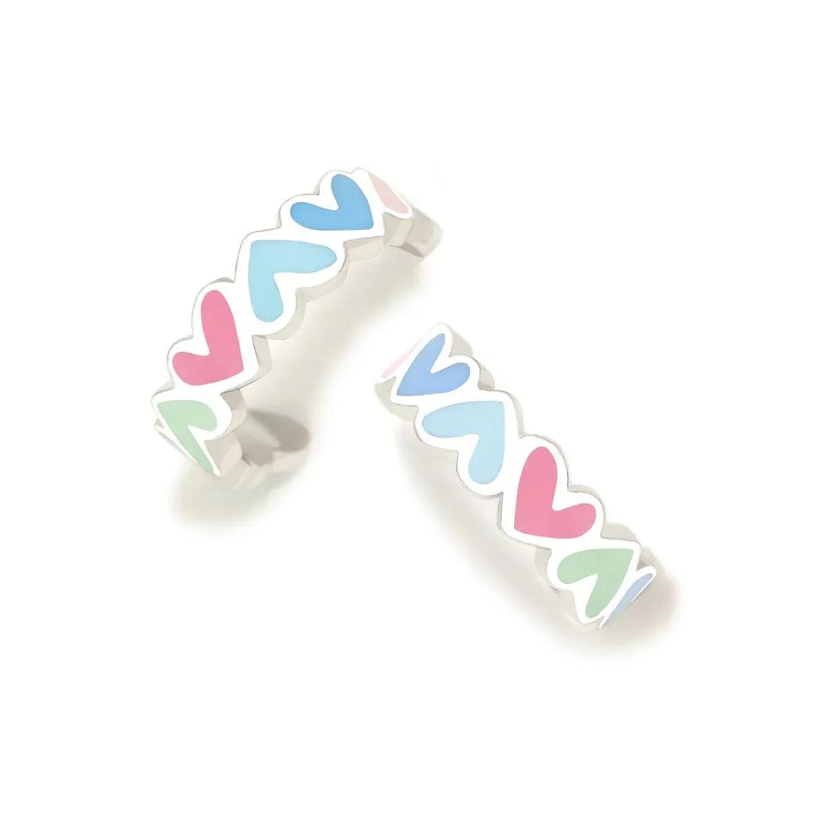 CRIOLLAS DEGRADEE MULTICOLOR CORAZONES - Agatha Ruiz de la Prada