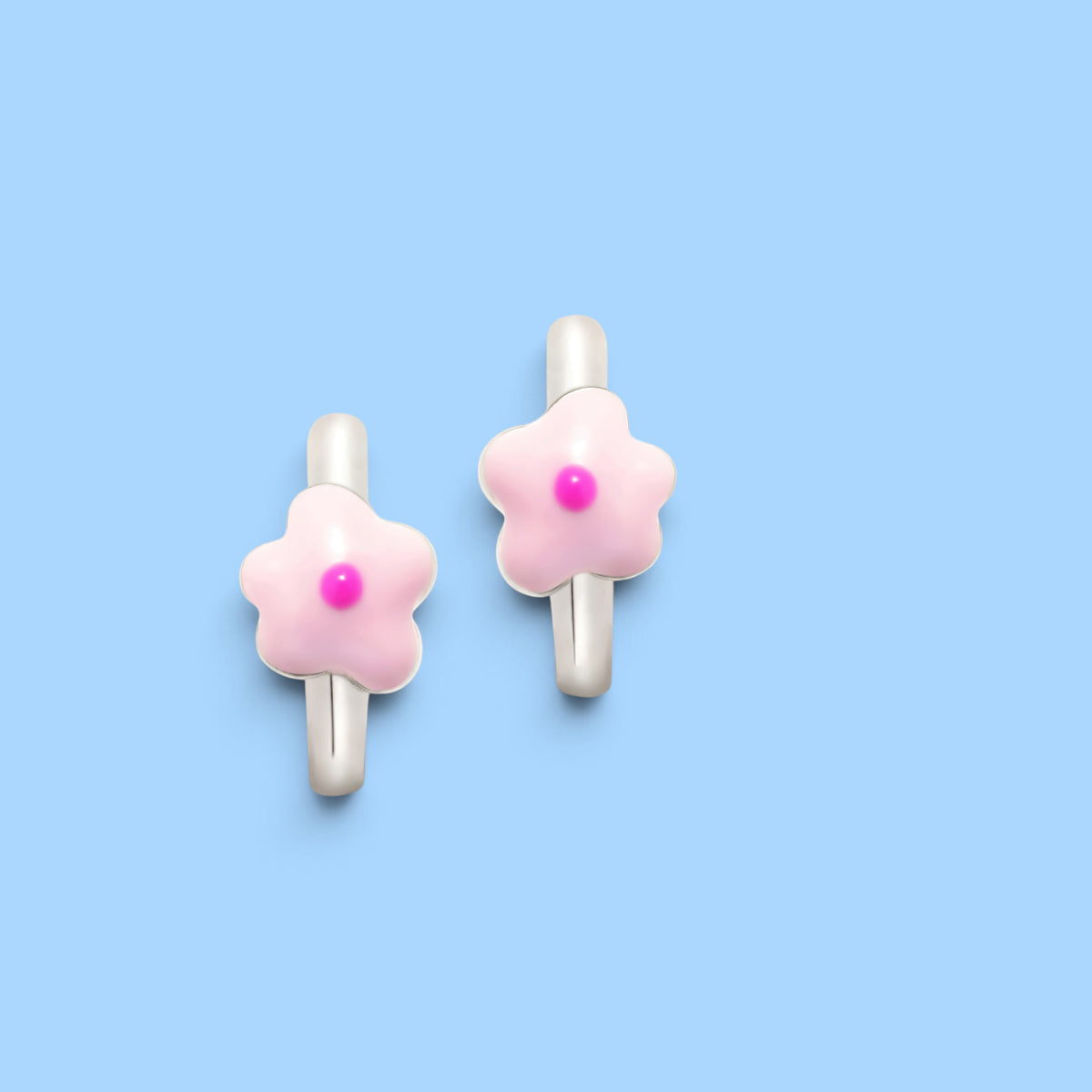 BOUCLES CRIOLLAS INLOVE FLEUR PASTEL