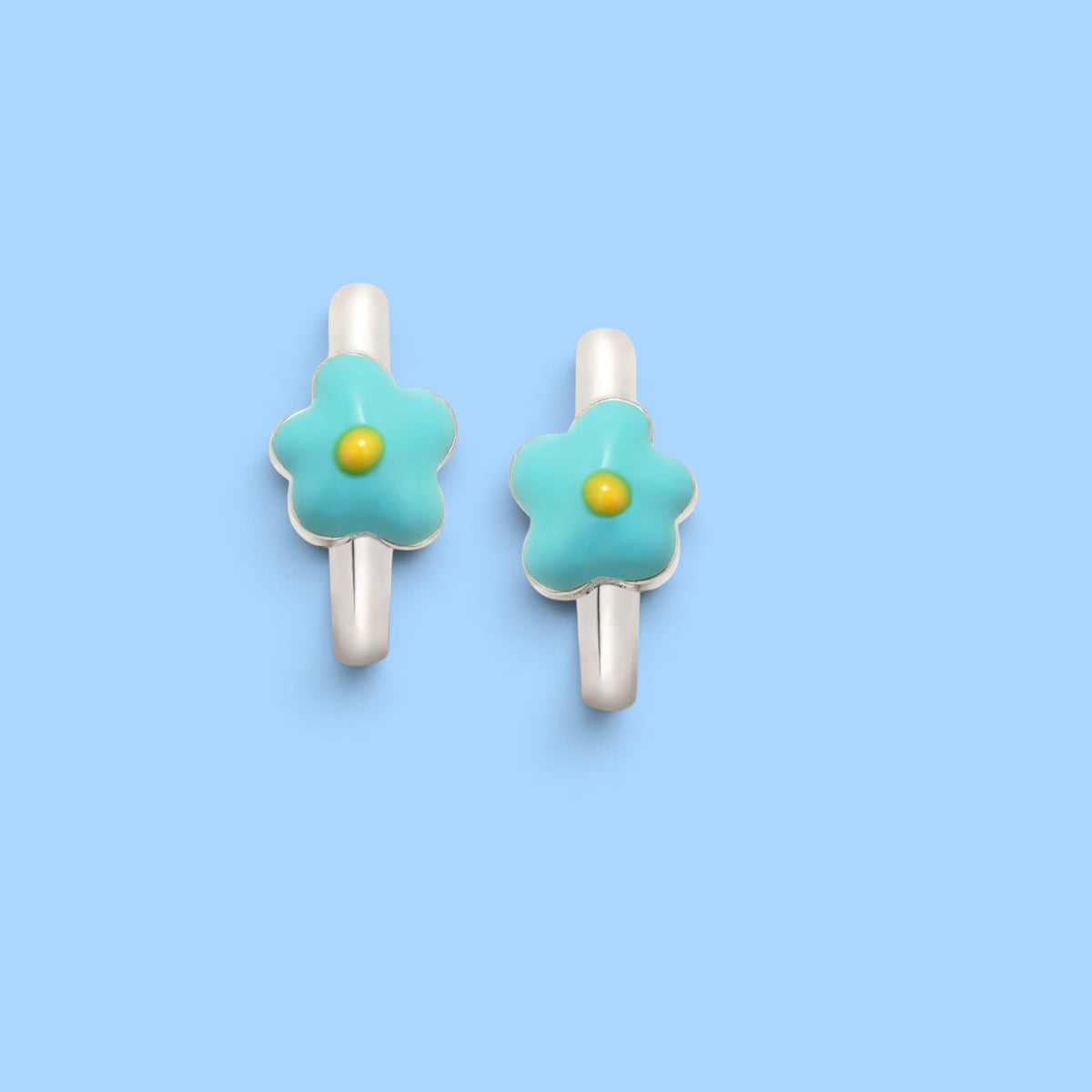 BOUCLES CRIOLLAS INLOVE FLEUR PASTEL