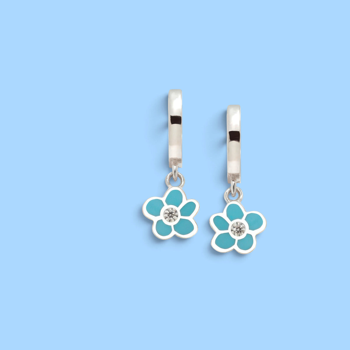 CRIOLLAS FIORI DIVERTIMENTI AZZURRO PASTELLO CZ