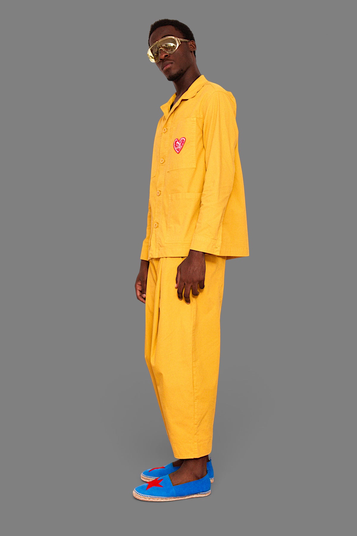 PANTALON D'HIVER CATWALK AGATHA X COLORS JAUNE