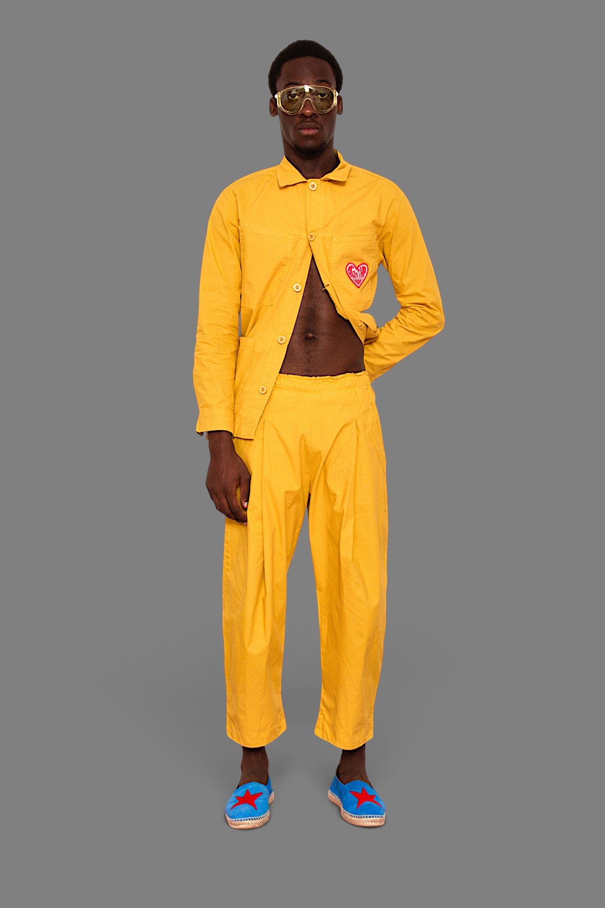PANTALON D'HIVER CATWALK AGATHA X COLORS JAUNE