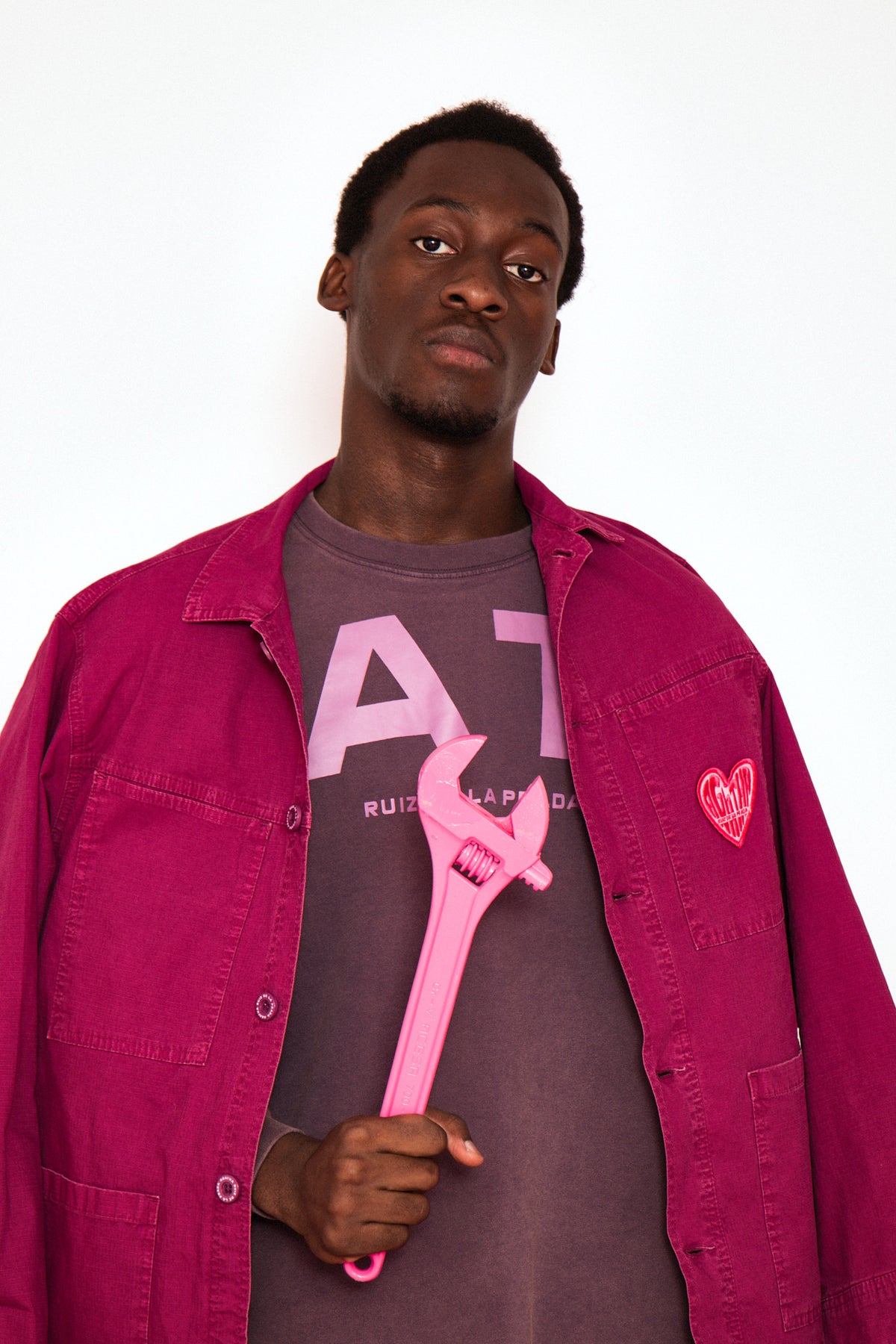 CAMISETA MANGA LARGA AGATHA X COLORS MORADO