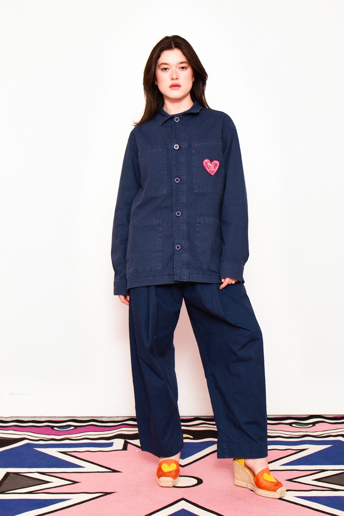SOBRECAMISA INVIERNO AGATHA X COLORS AZUL