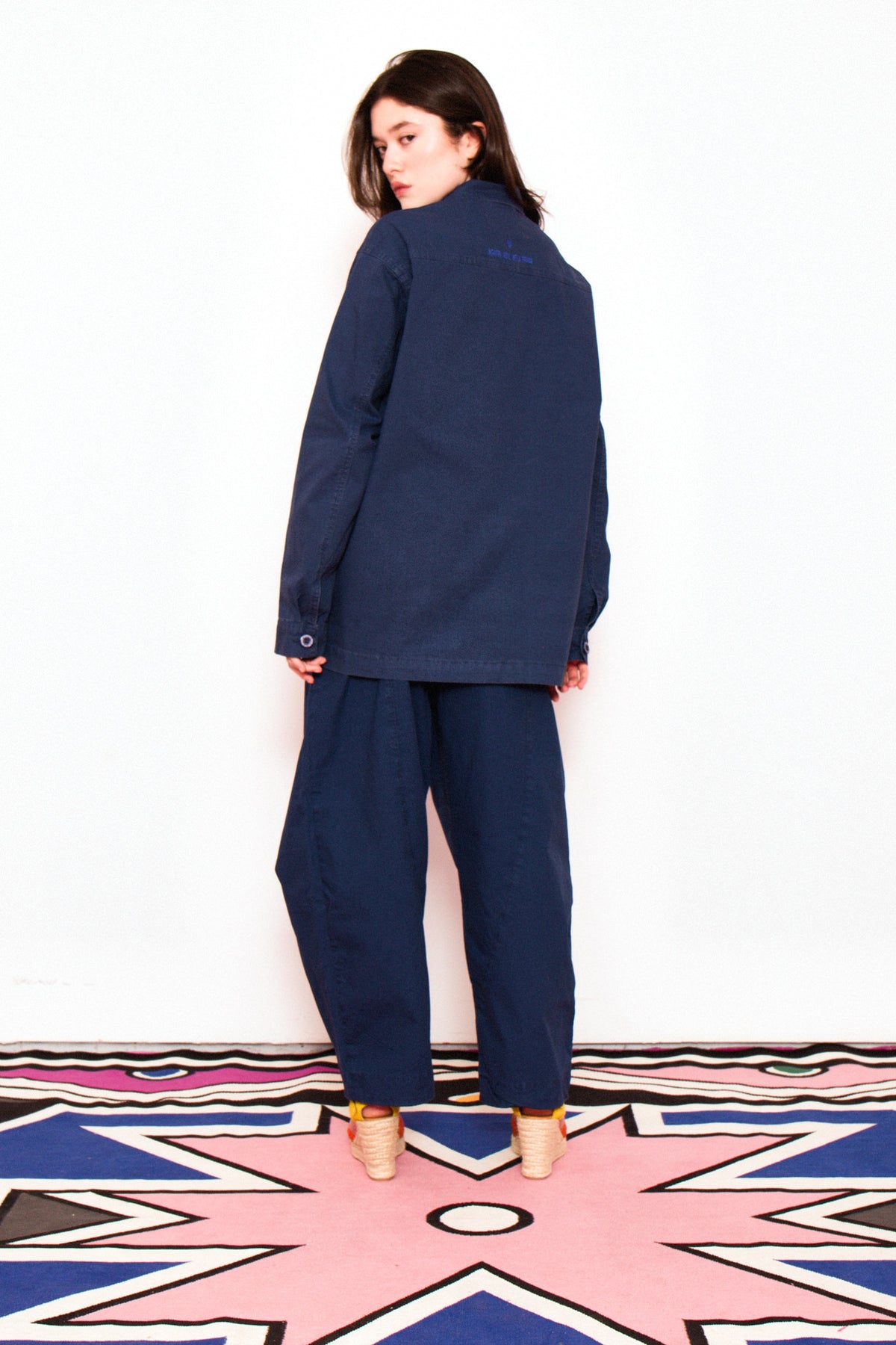 SOBRECAMISA INVIERNO AGATHA X COLORS AZUL