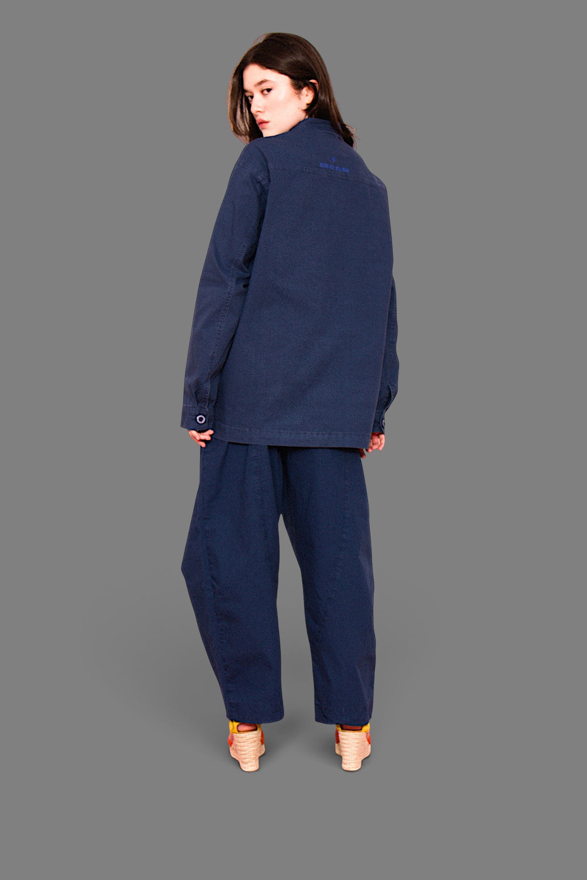 SURCHEMISE D'HIVER AGATHA X COLORS BLEU