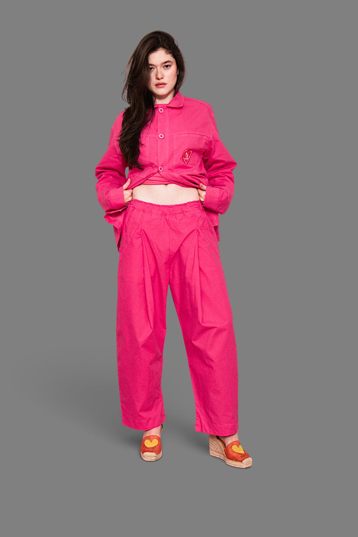 PANTALON D'HIVER CATWALK AGATHA X COLORS FUCHSIA