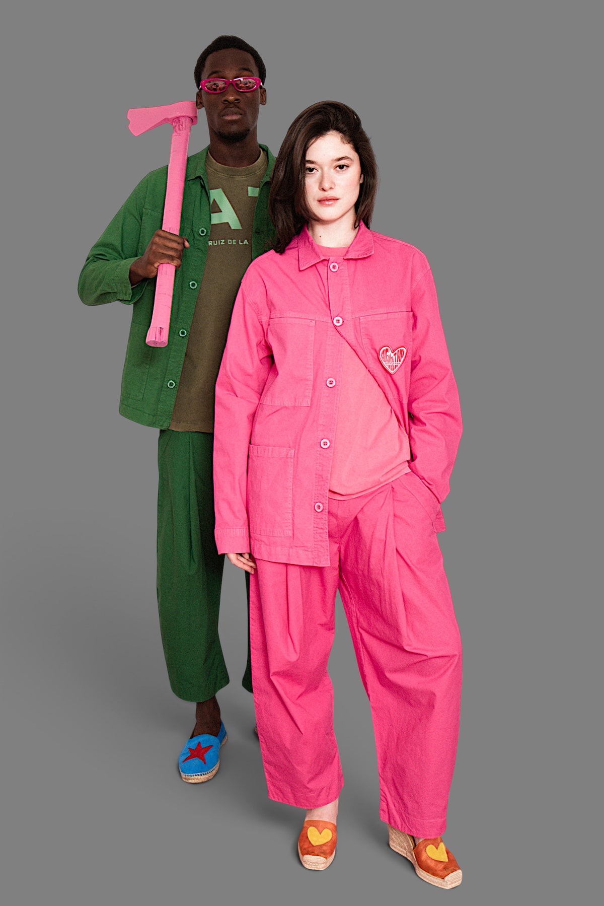 WINTER OVERSHIRT AGATHA X COLORS FUCHSIA