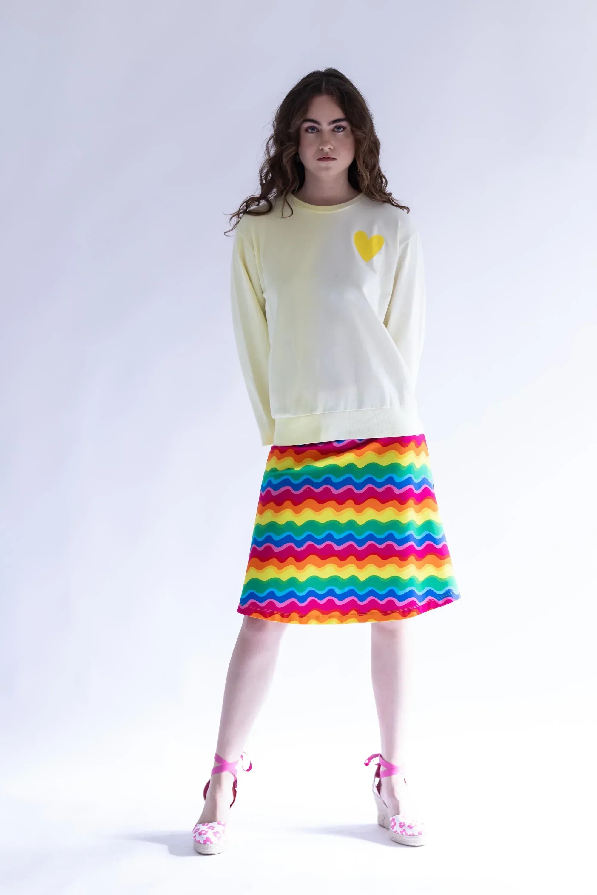 SUDADERA AMARILLA DEGRADADO - Agatha Ruiz de la Prada