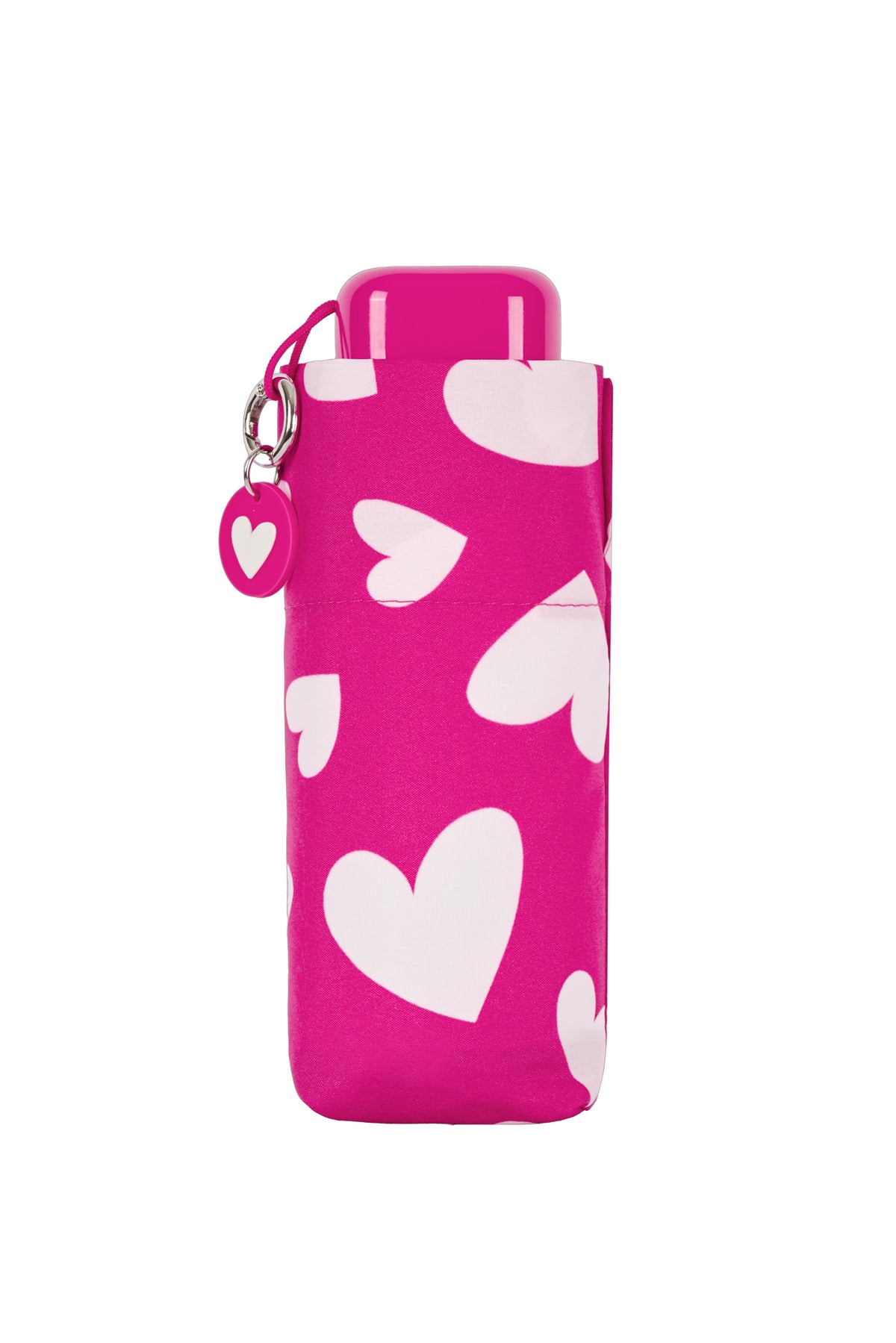 PARAGUAS MINI PLEGABLE CORAZONES