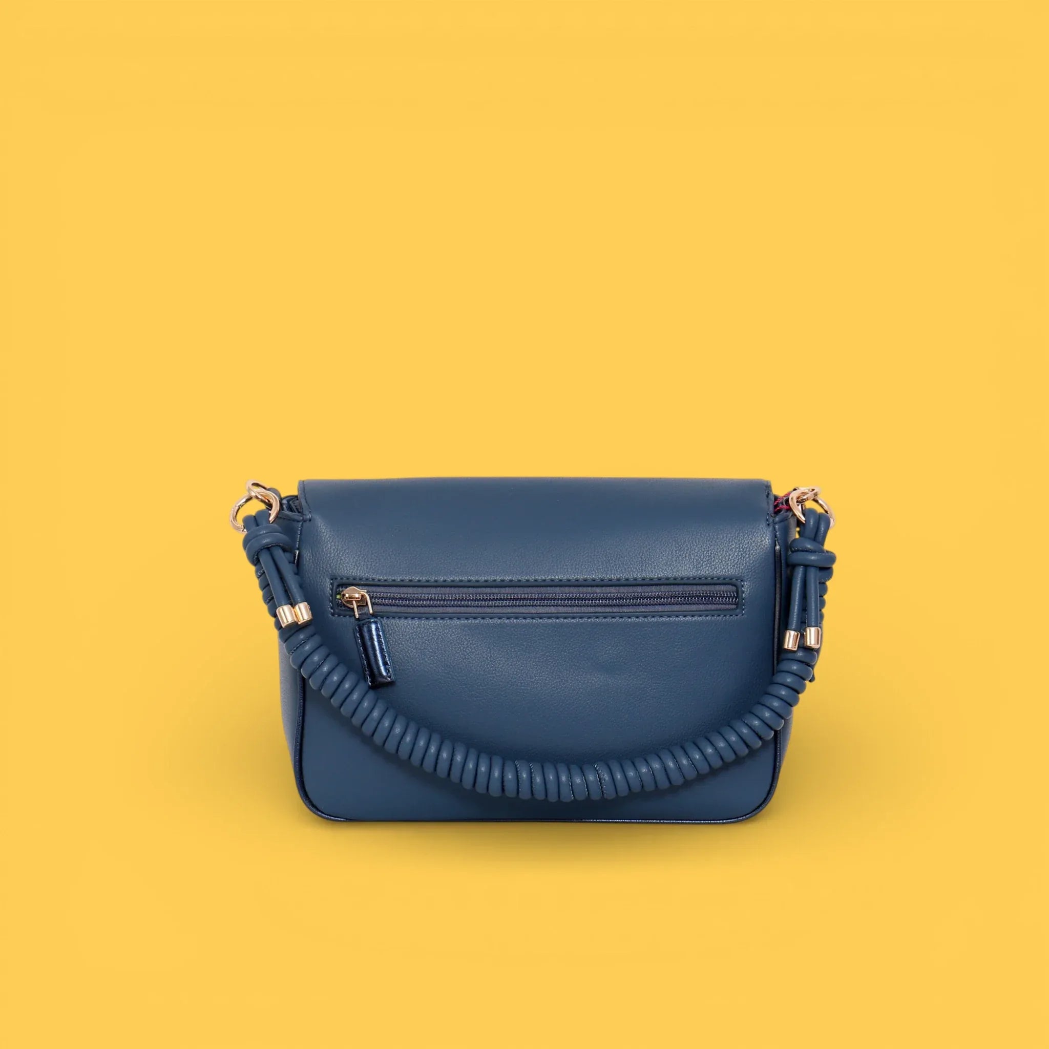 BANDOLERA TAPA CORDON LOVE AZUL - Agatha Ruiz de la Prada