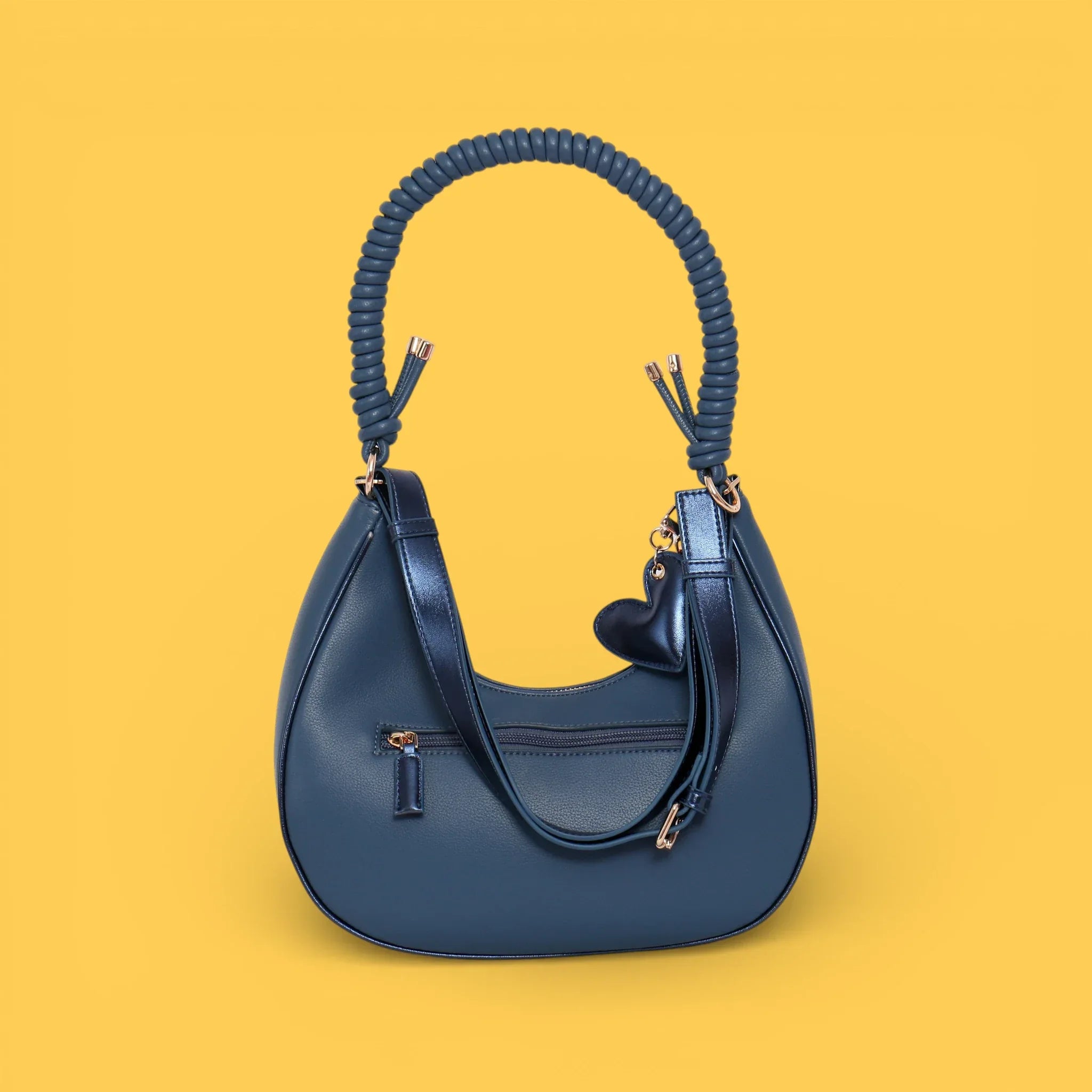 BOLSO GONDOLA CORDON LOVE AZUL - Agatha Ruiz de la Prada