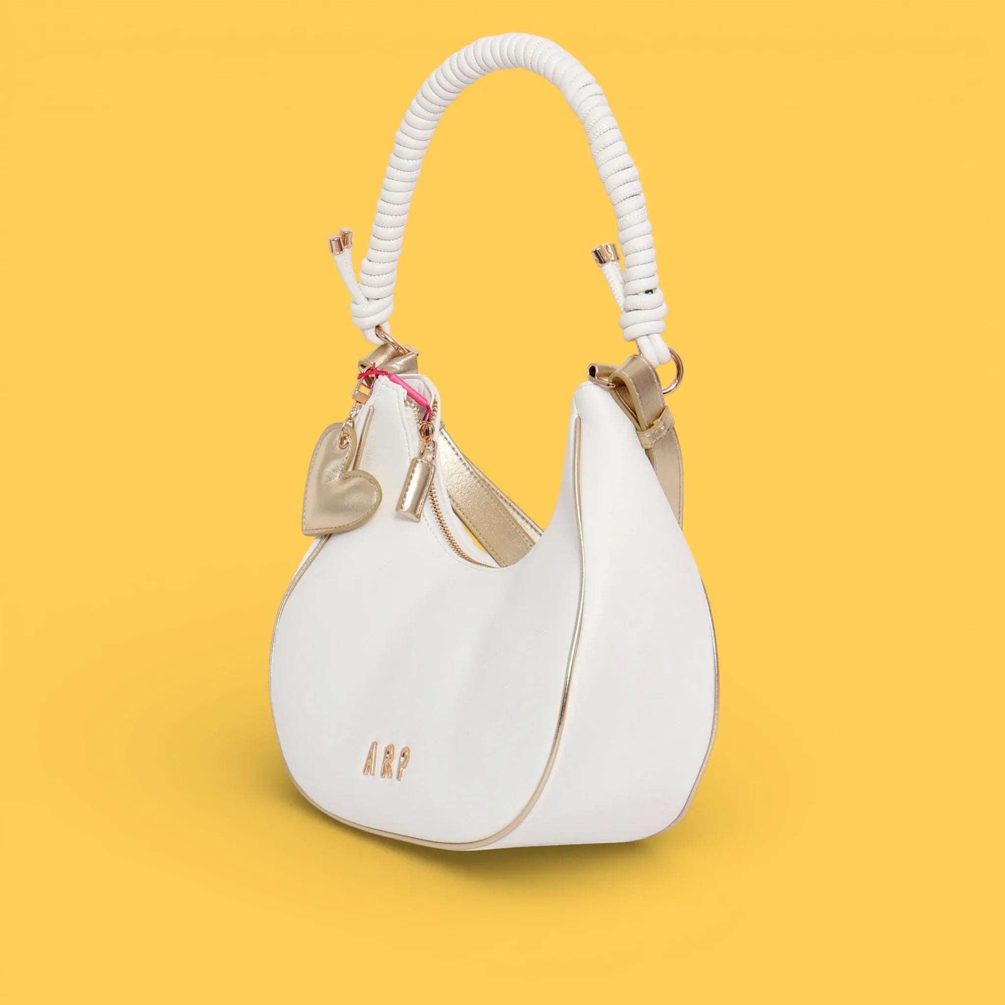 BOLSO GONDOLA CORDON LOVE BLANCO - Agatha Ruiz de la Prada