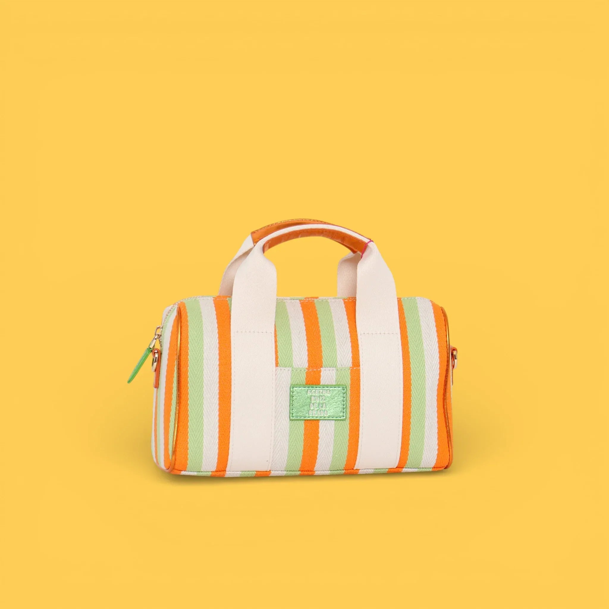 MINI BOWLING LONA LINEAS NARANJA - Agatha Ruiz de la Prada