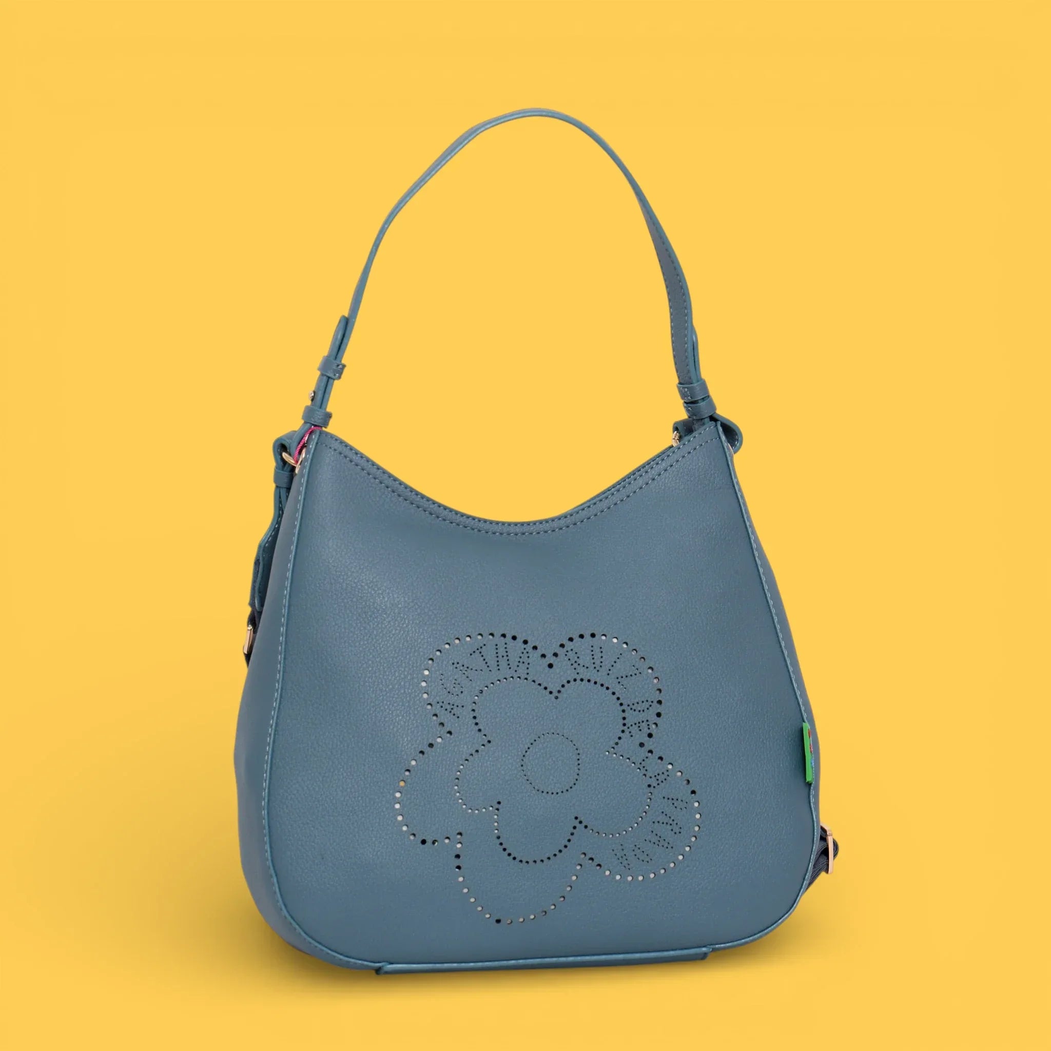 HOBO CALADO FLOR AZUL - Agatha Ruiz de la Prada