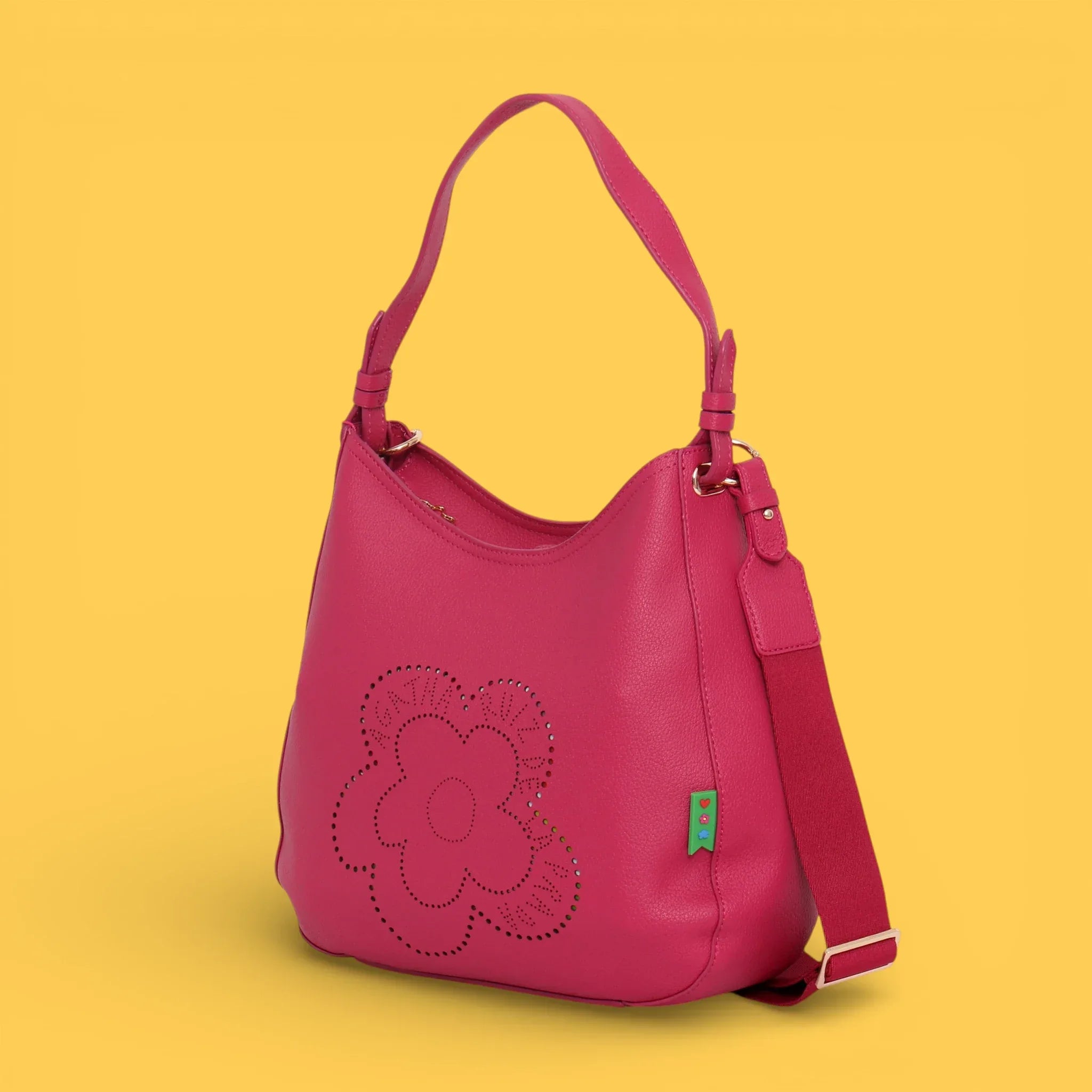 HOBO CALADO FLOR FUCSIA - Agatha Ruiz de la Prada
