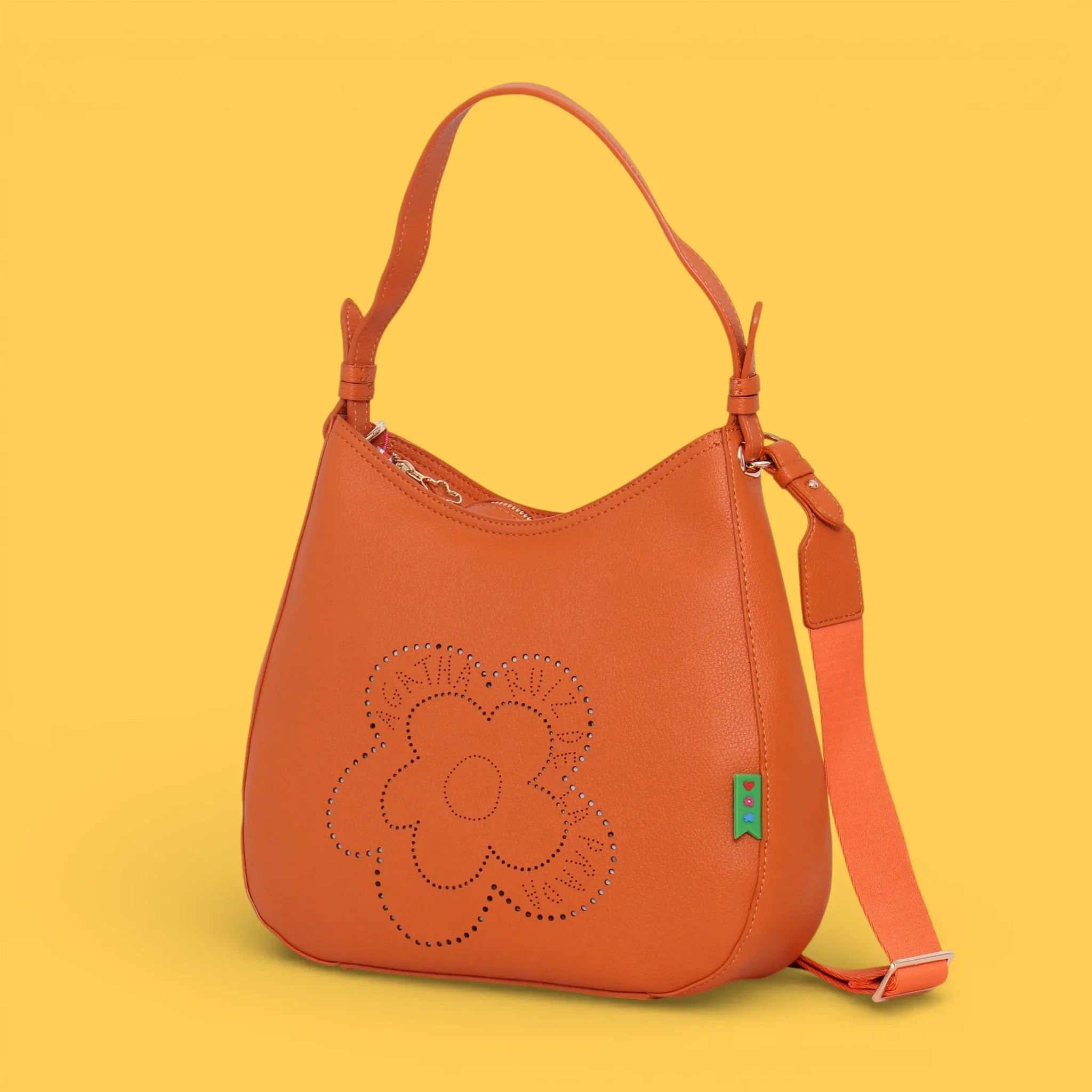 HOBO CALADO FLOR NARANJA - Agatha Ruiz de la Prada