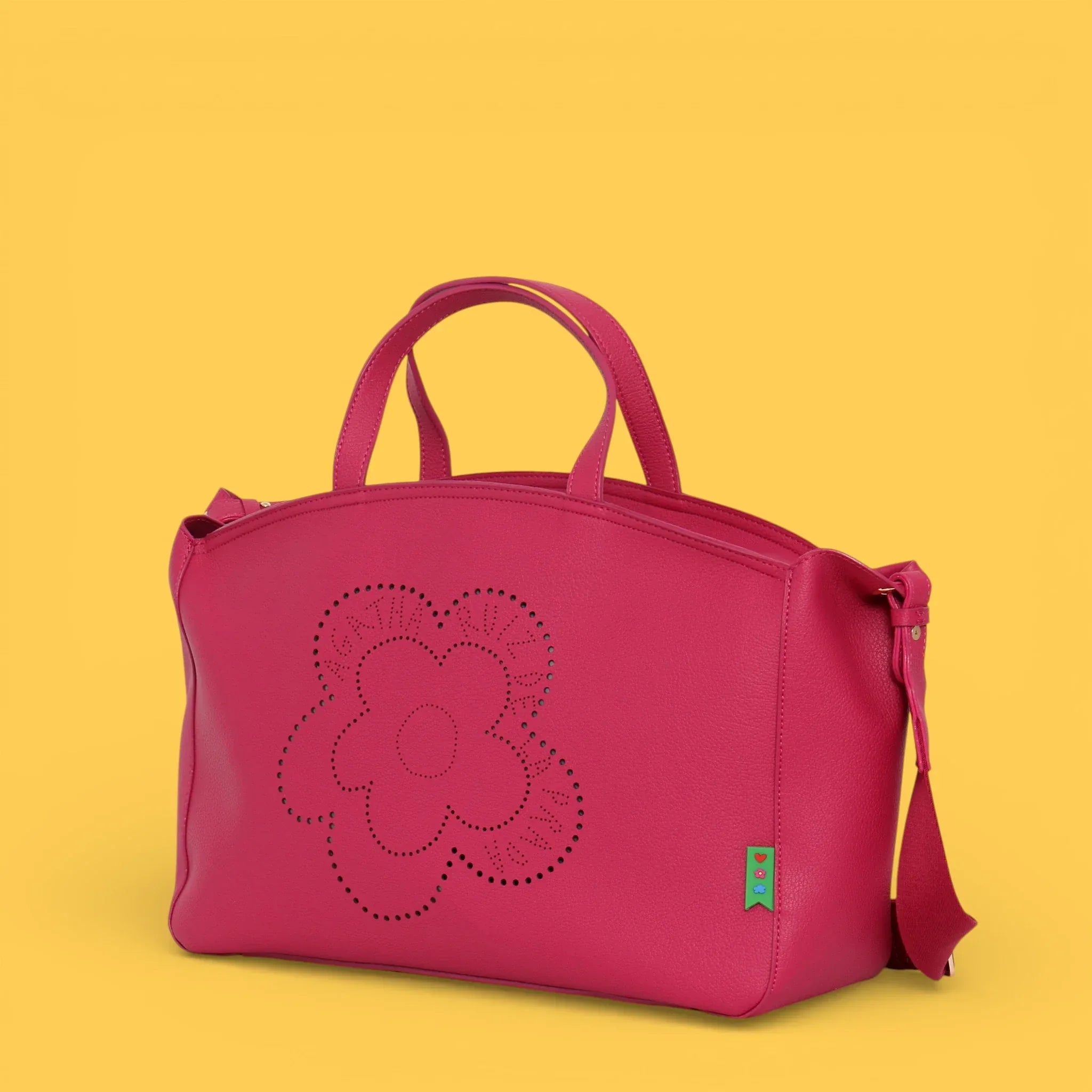 BOLSO CALADO FLOR FUCSIA - Agatha Ruiz de la Prada