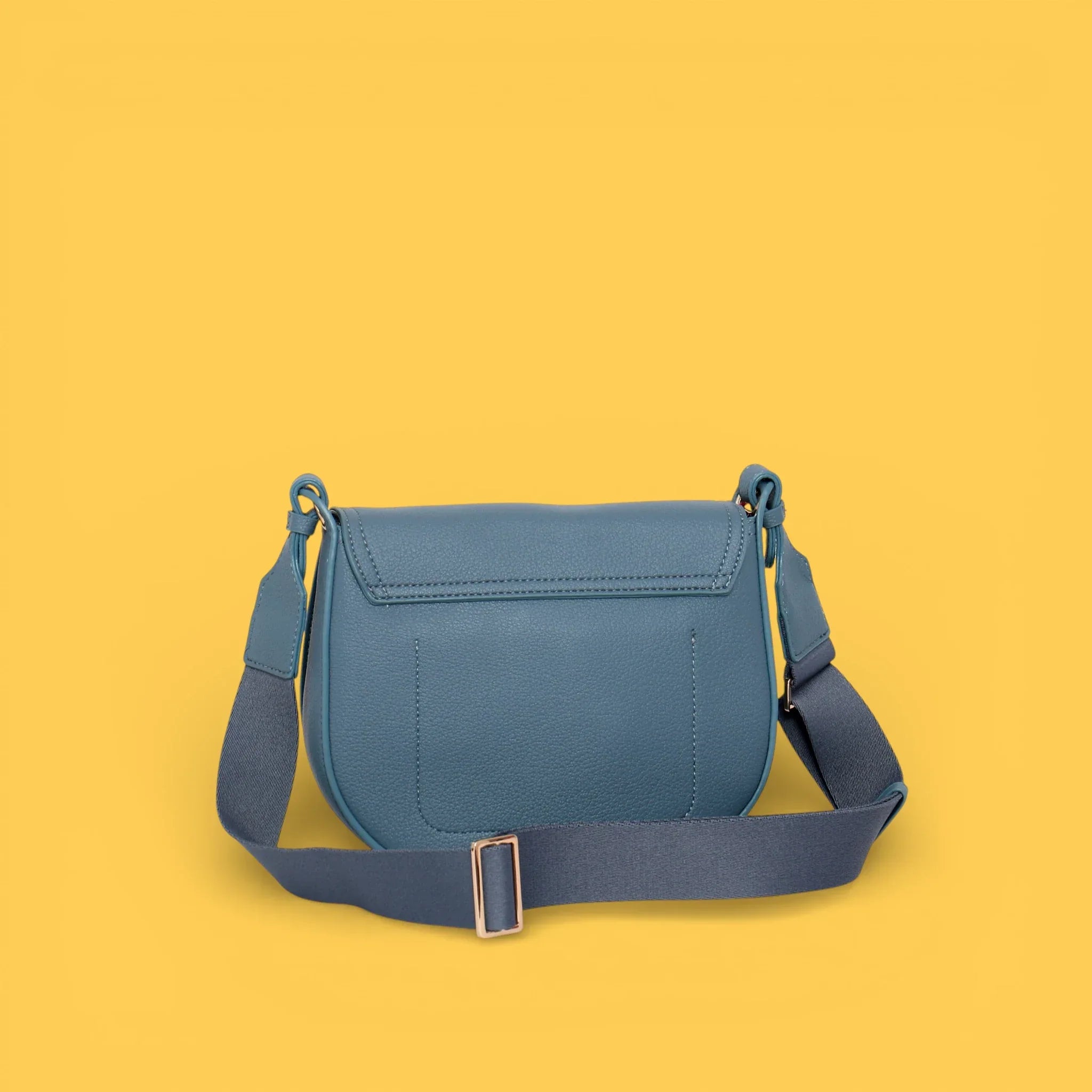 BANDOLERA TAPA CALADO FLOR AZUL - Agatha Ruiz de la Prada