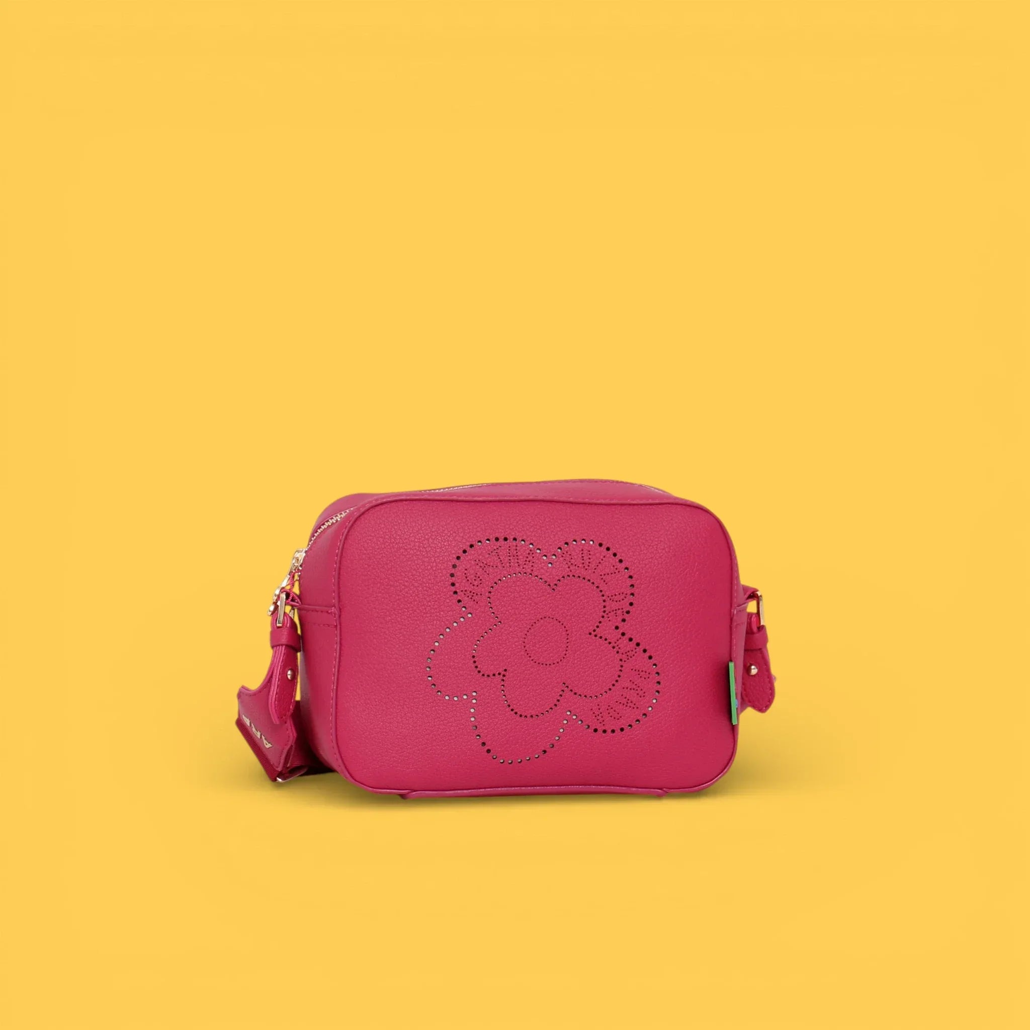 BANDOLERA CALADO FLOR FUCSIA - Agatha Ruiz de la Prada