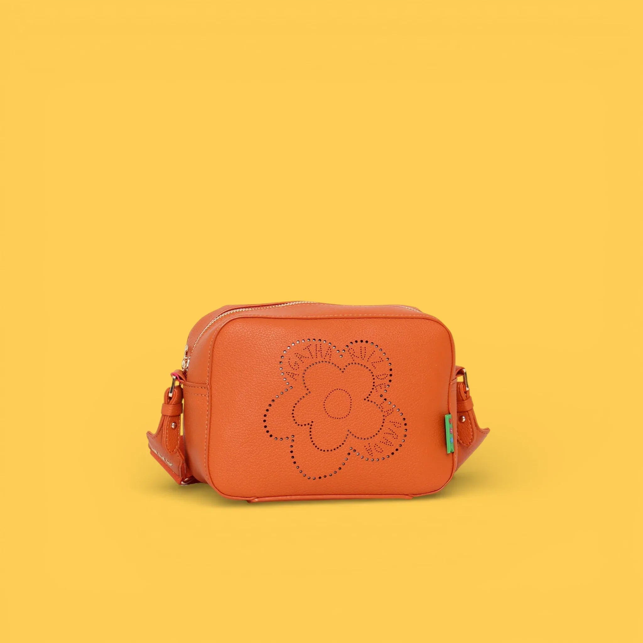 BANDOLERA CALADO FLOR NARANJA - Agatha Ruiz de la Prada