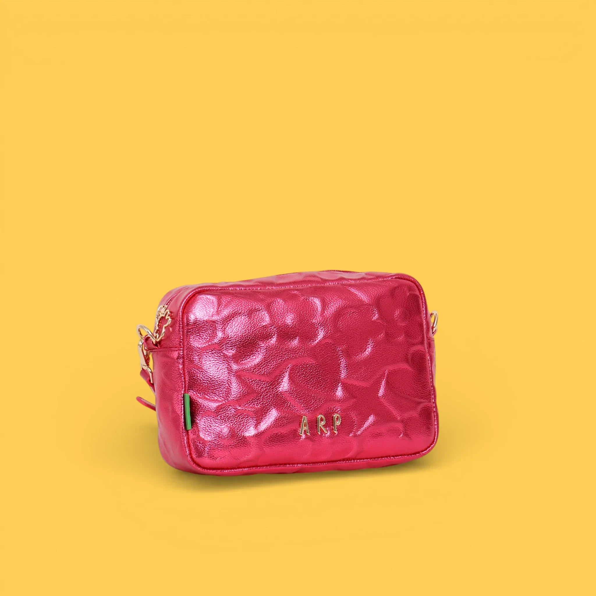 BANDOLERA GRABADO ICONOS FUCSIA - Agatha Ruiz de la Prada