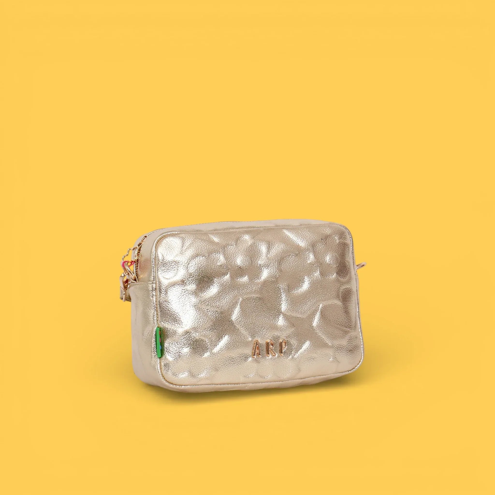 BANDOLERA GRABADO ICONOS PLATINO - Agatha Ruiz de la Prada