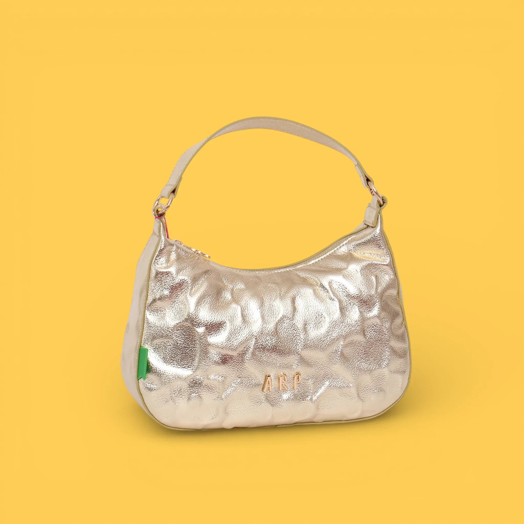 BOLSO GONDOLA GRABADO ICONOS PLATINO - Agatha Ruiz de la Prada