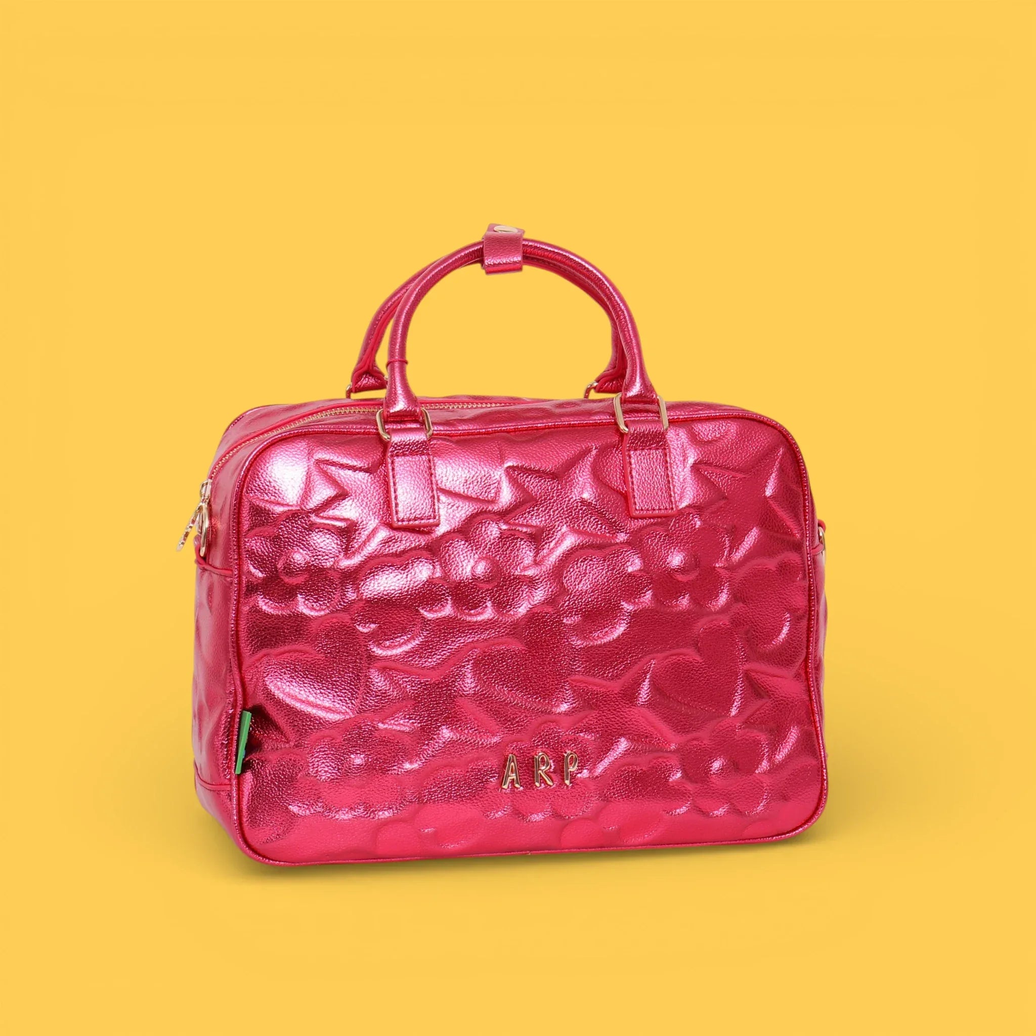 BOLSO GRABADO ICONOS FCUSIA - Agatha Ruiz de la Prada