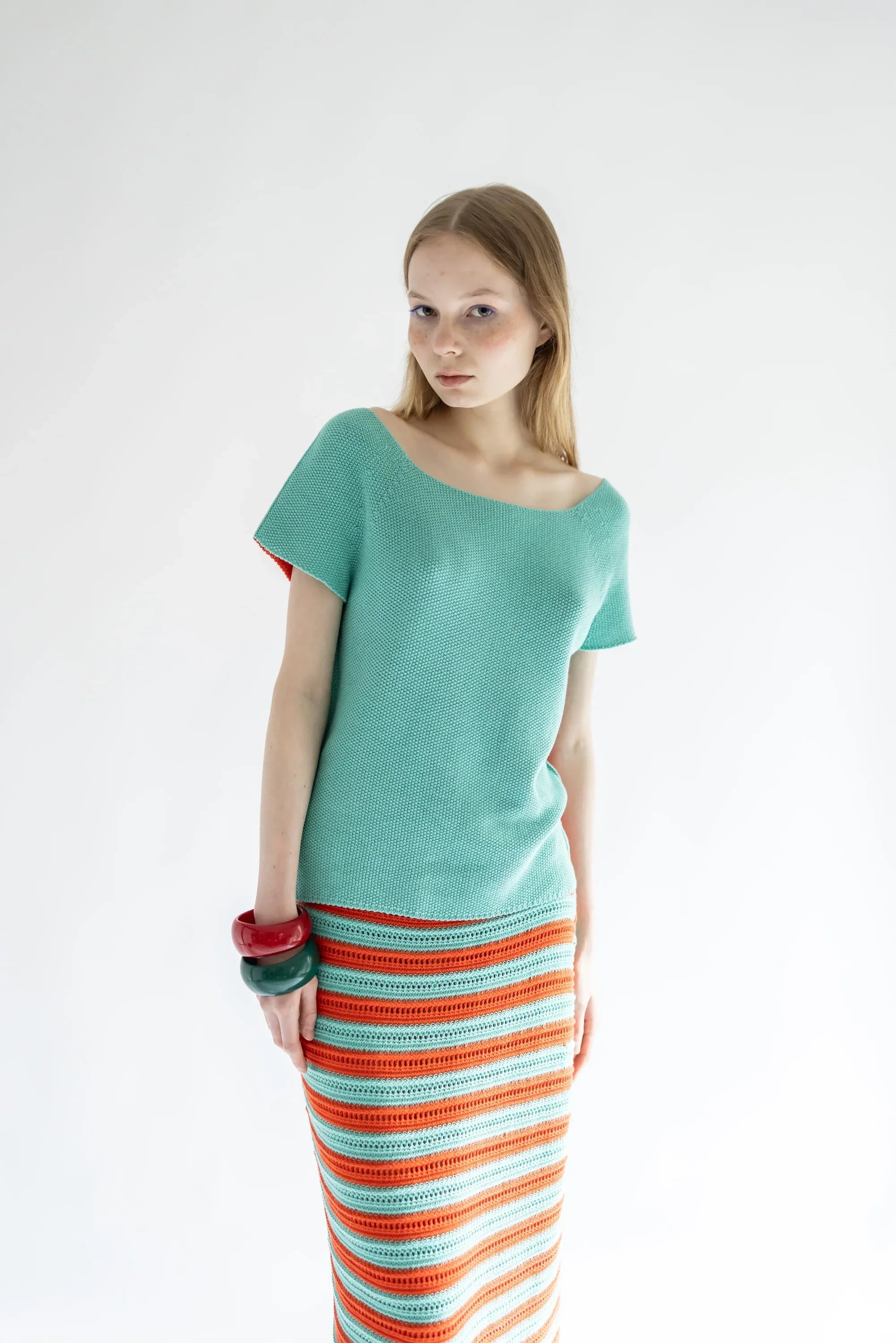 TOP PUNTO VERDE AGUA - Agatha Ruiz de la Prada