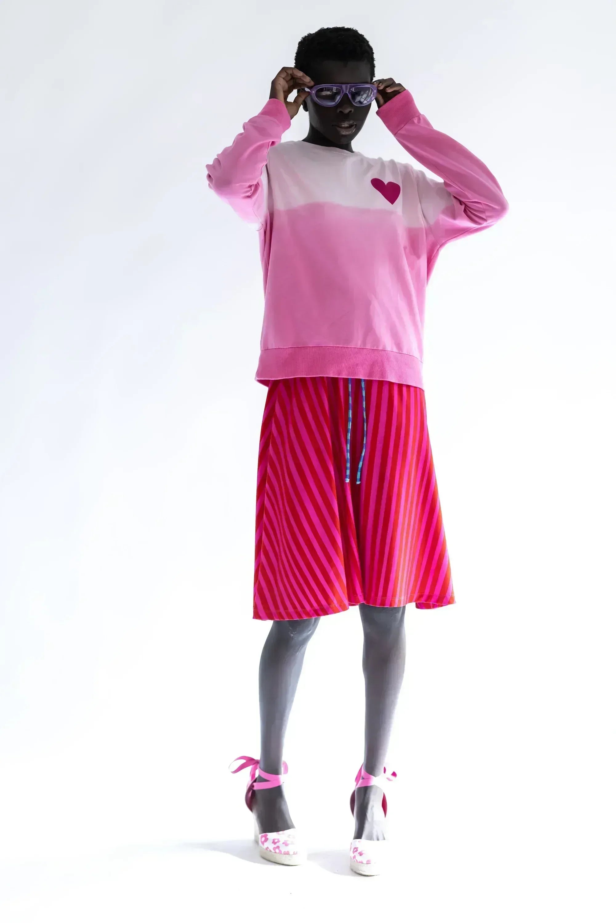 SUDADERA ROSA DEGRADADO - Agatha Ruiz de la Prada