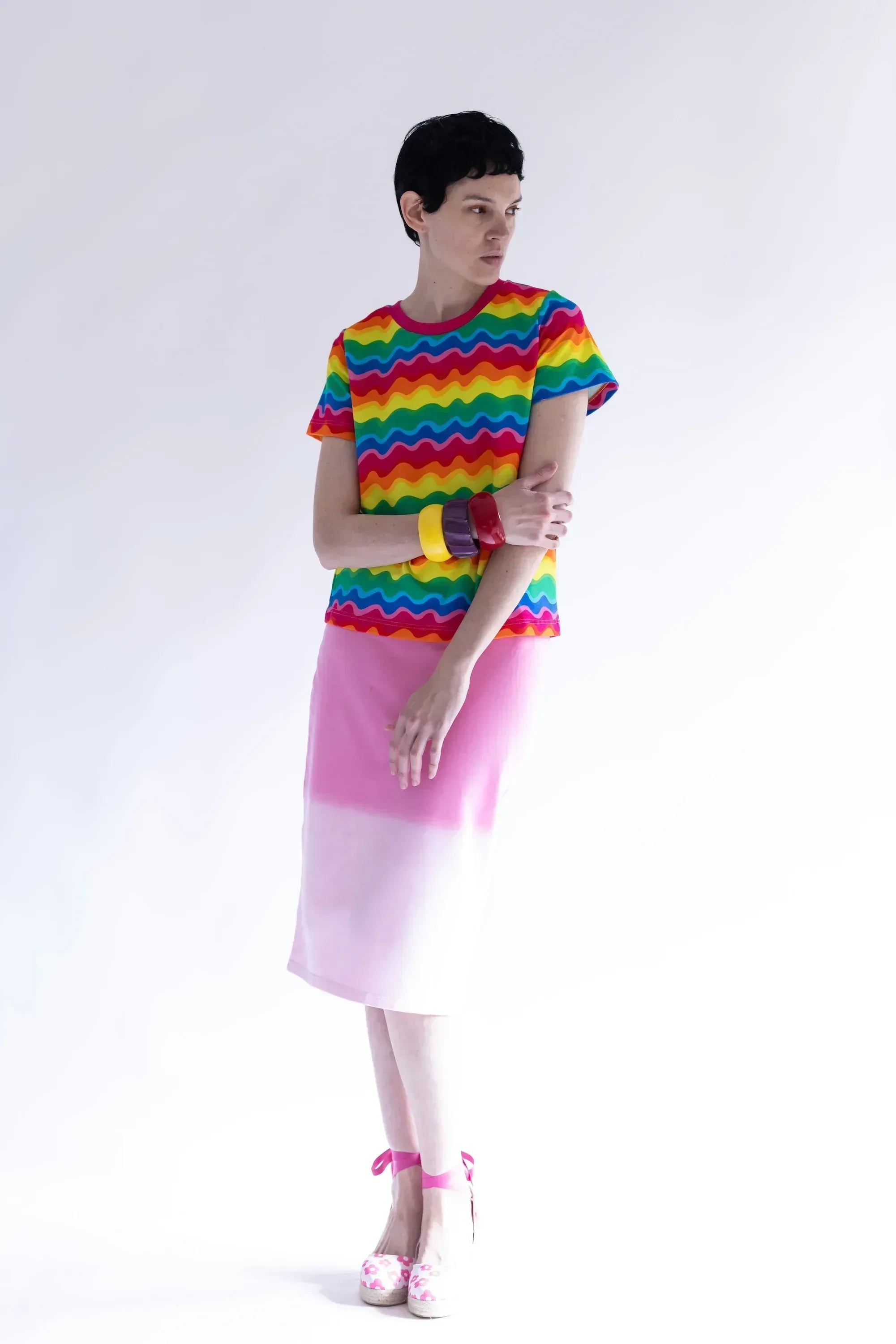 CAMISETA ONDAS MULTICOLOR - Agatha Ruiz de la Prada