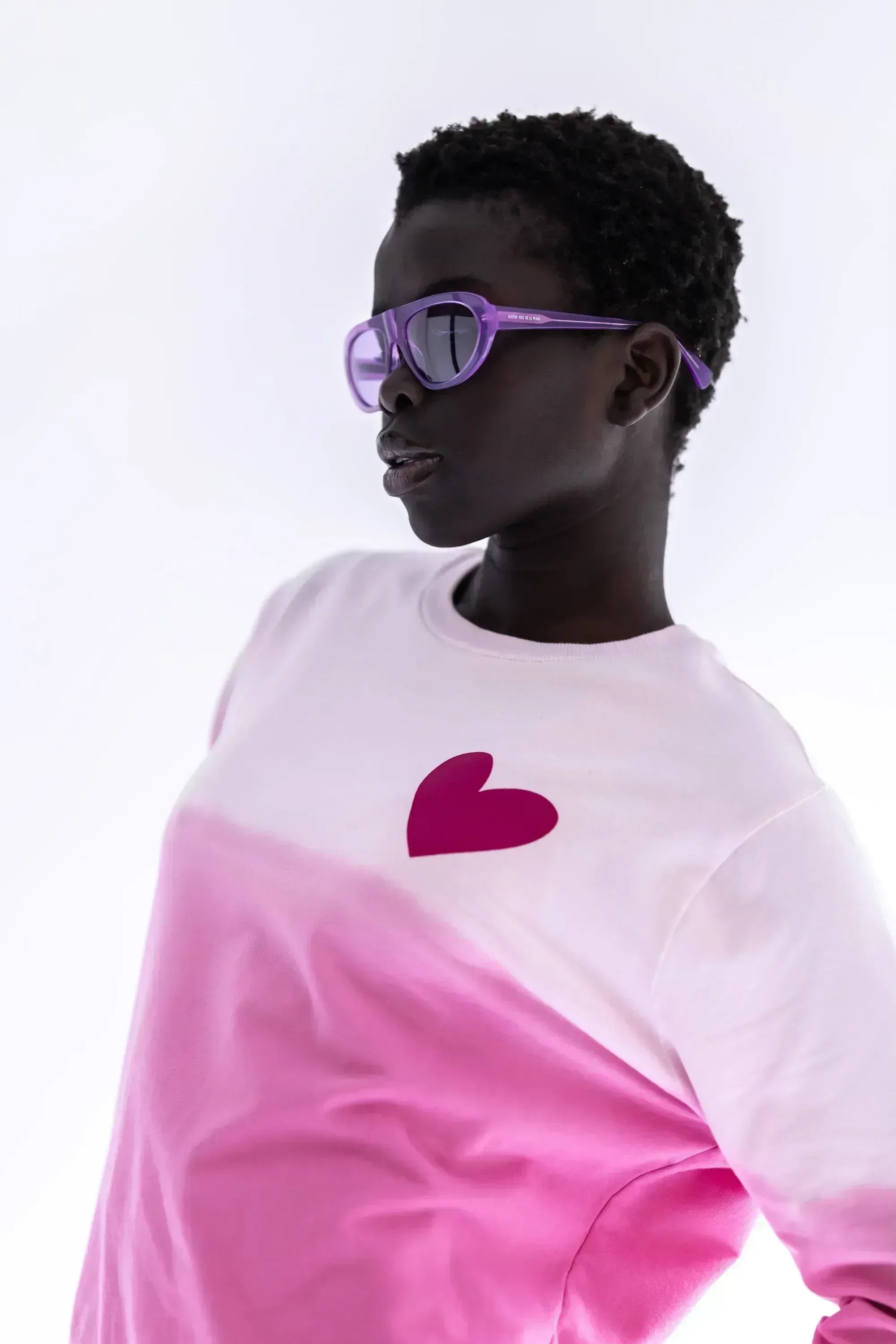 SUDADERA ROSA DEGRADADO - Agatha Ruiz de la Prada