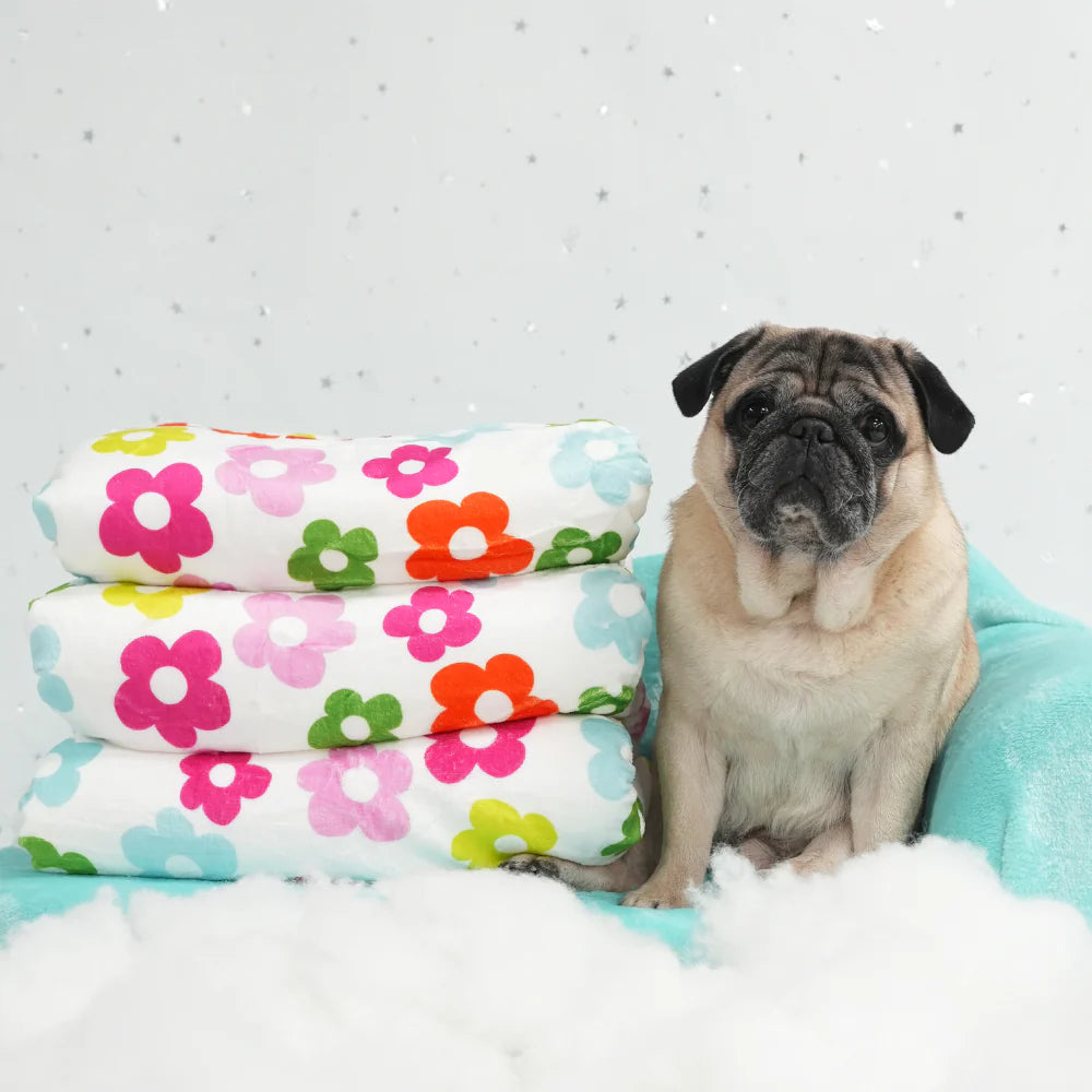 Manta Flores para Perros