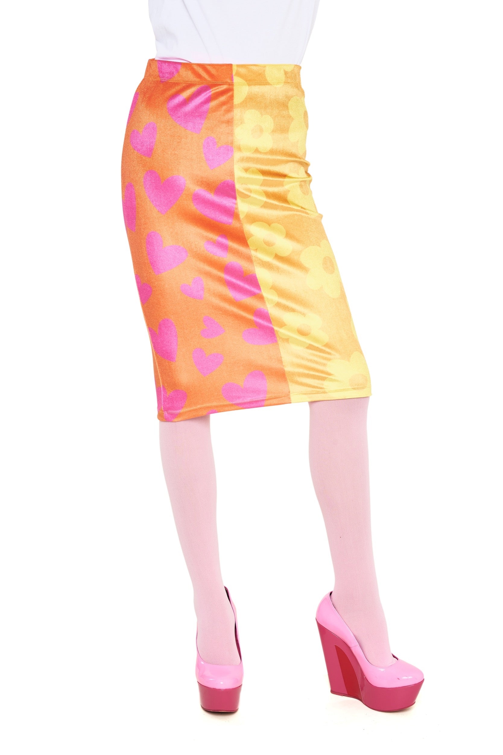 FALDA NARANJA/AMARILLA