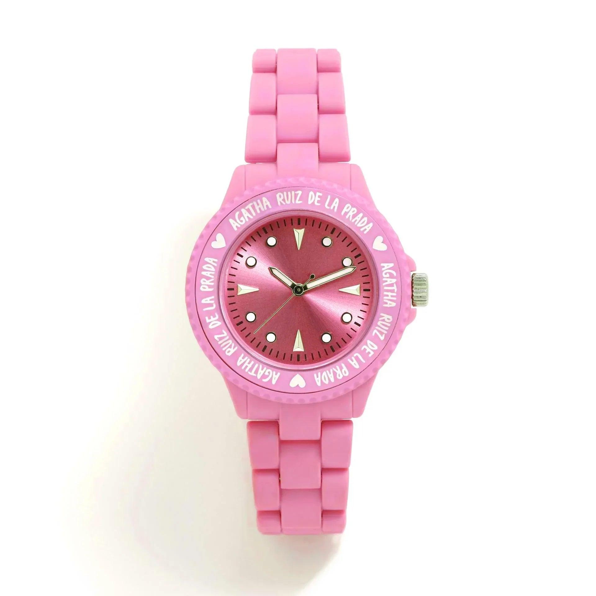 AGATHAウォッチ アガタ パリ AGATHA PARIS プチトノーウォッチ、ブレスレット、ピンク
